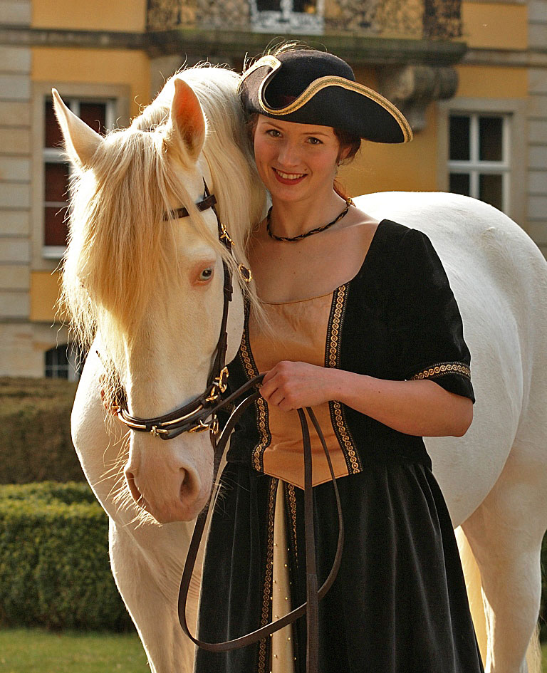 Bückeburg Hofreitschule Diana Krischke Lieblingspferd