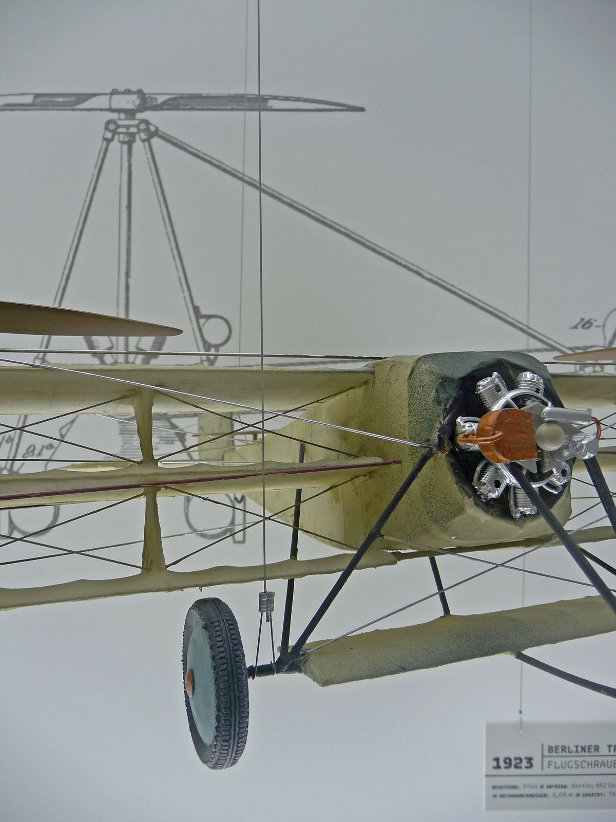 Bückeburg Hubschraubermuseum Modell