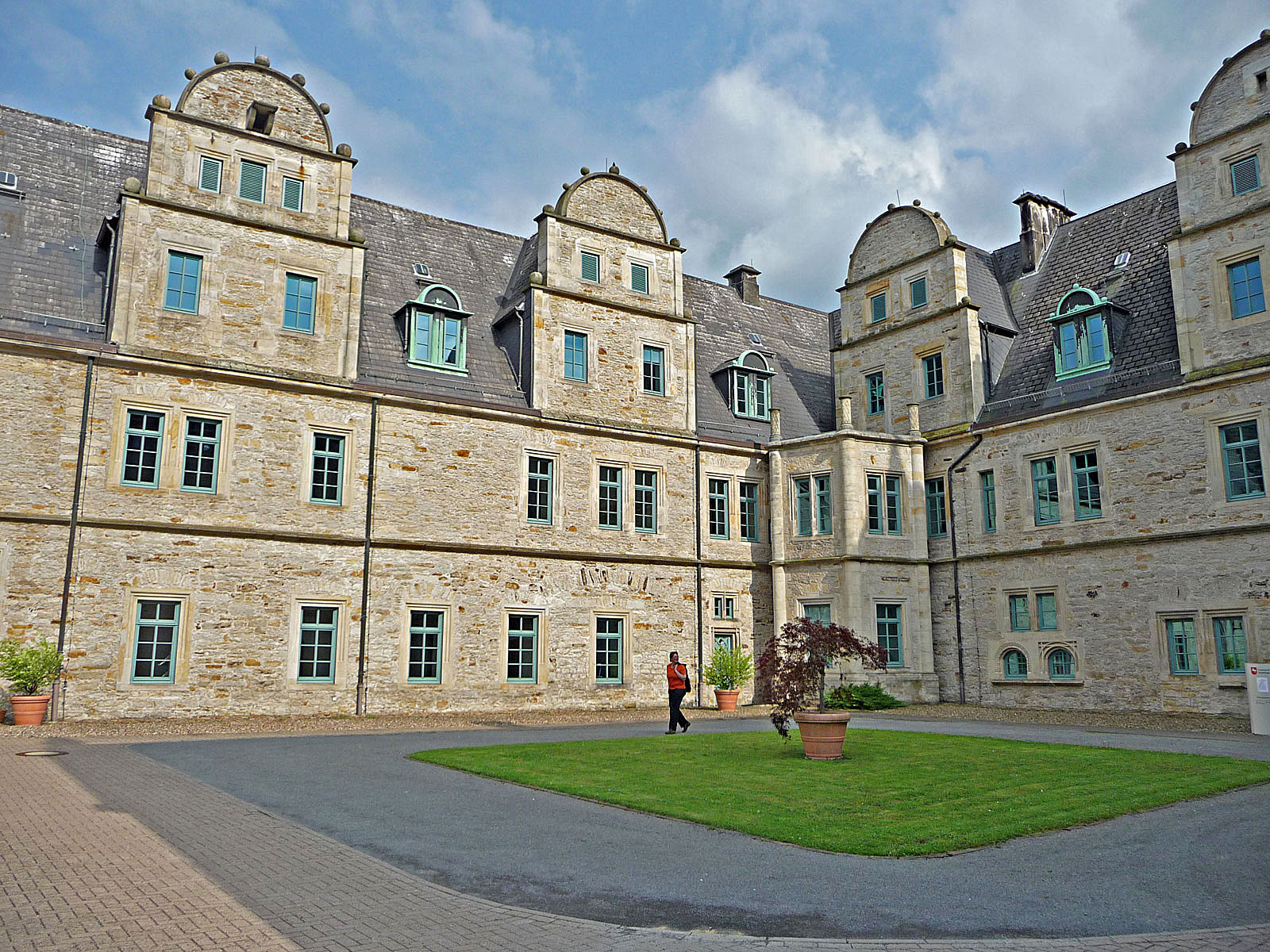 Stadthagen Schloss Innenhof Weserrenaissance
