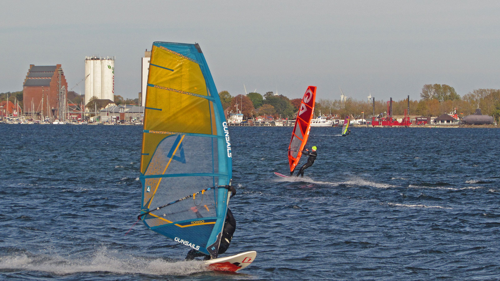 Fehmarn Wulfen Windsurfer
