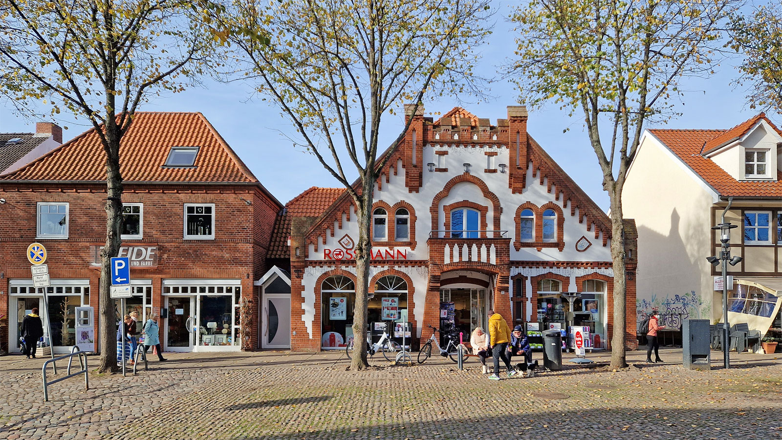 Fehmarn Burg Marktplatz