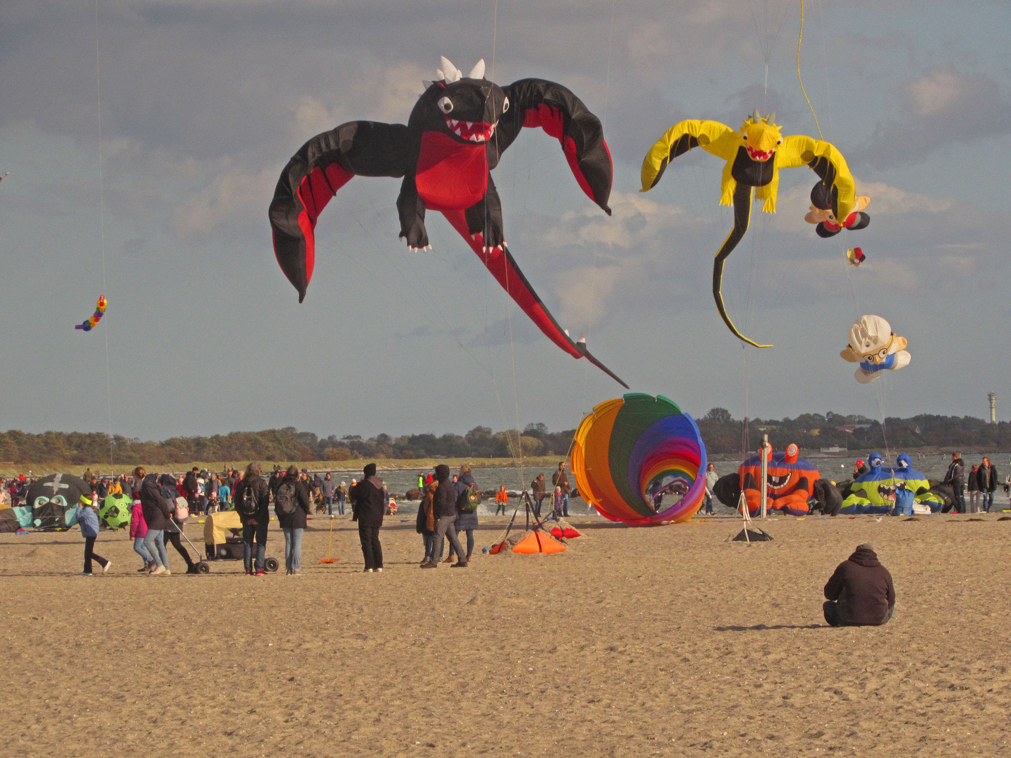 Fehmarn Burgtiefe Drachen