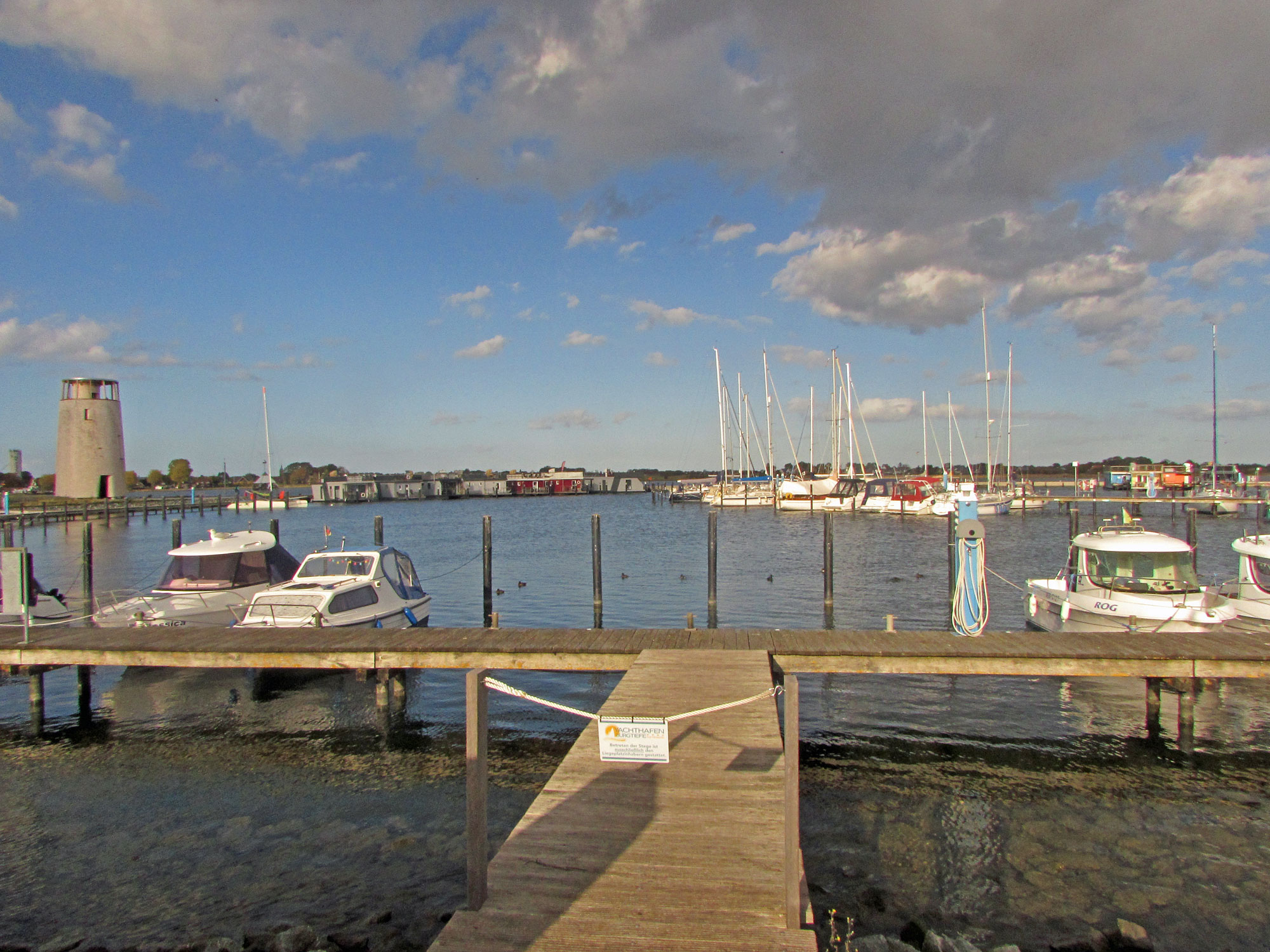 Fehmarn Burgtiefe Yachthafen