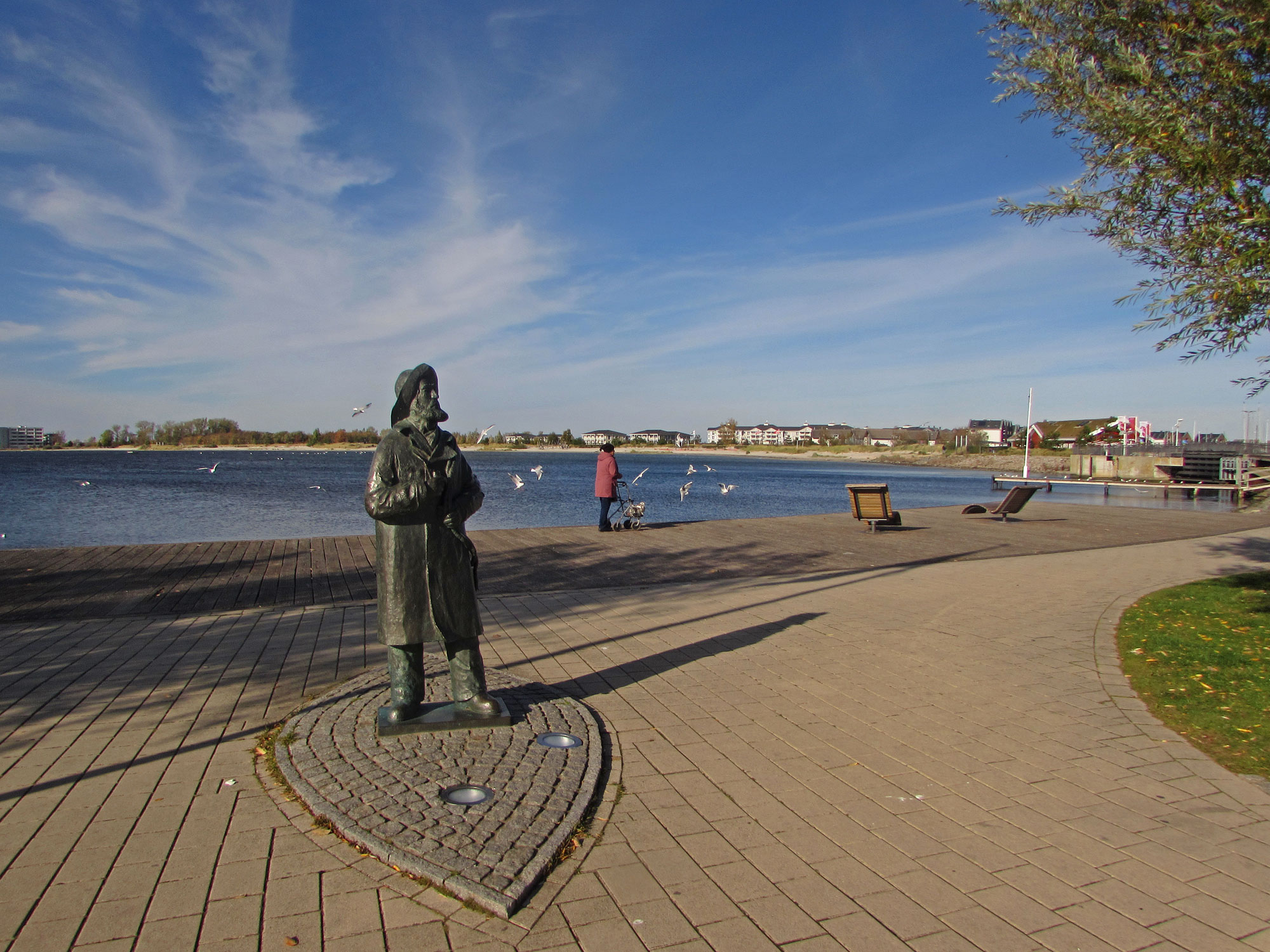 Heiligenhafen Binnensee Fischerdenkmal