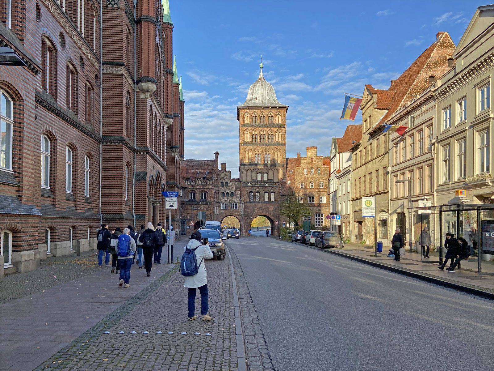 Lübeck Große Burgstraße Burgtor