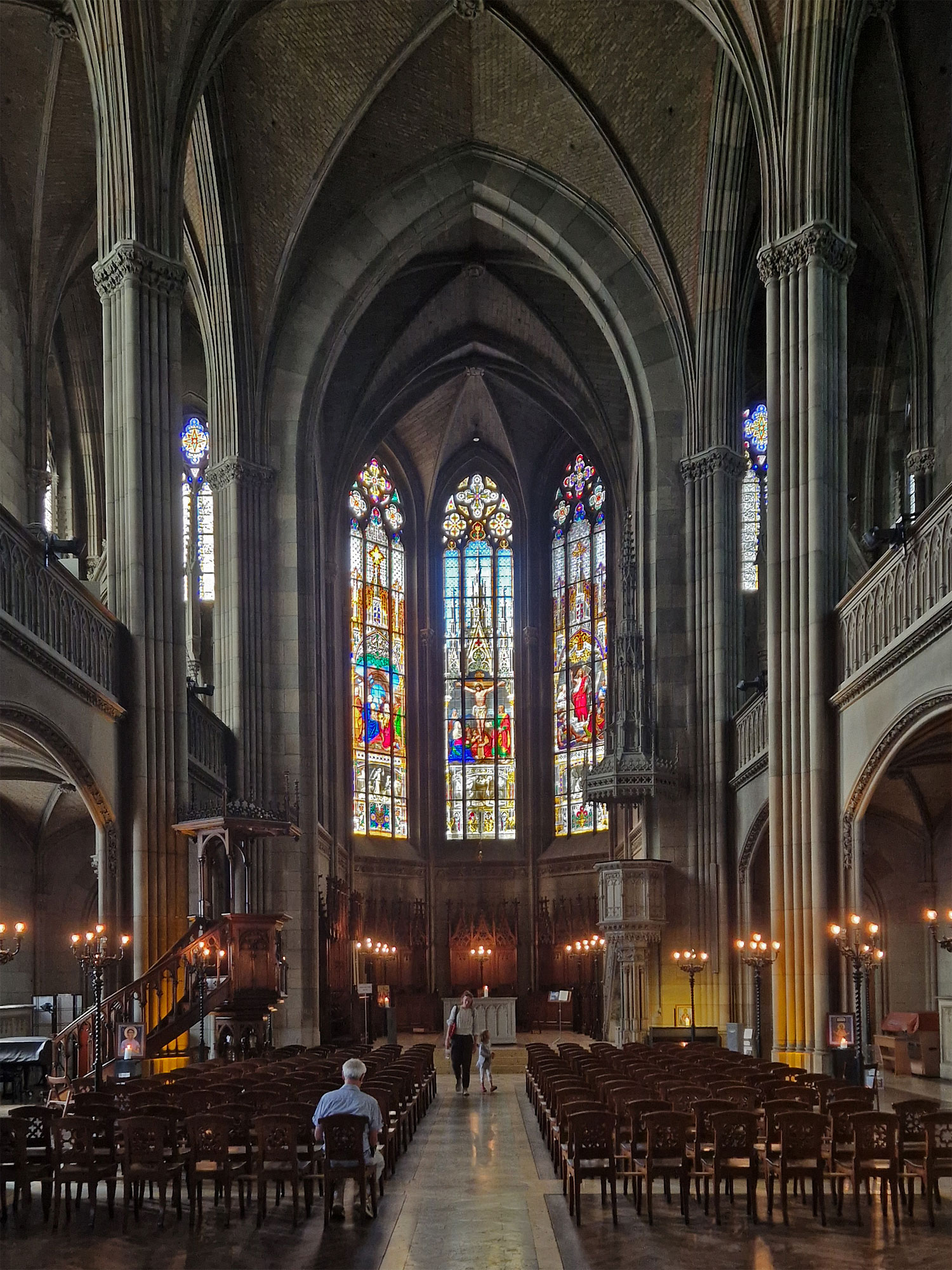 Basel Elisabethenkirche Innenaufnahme