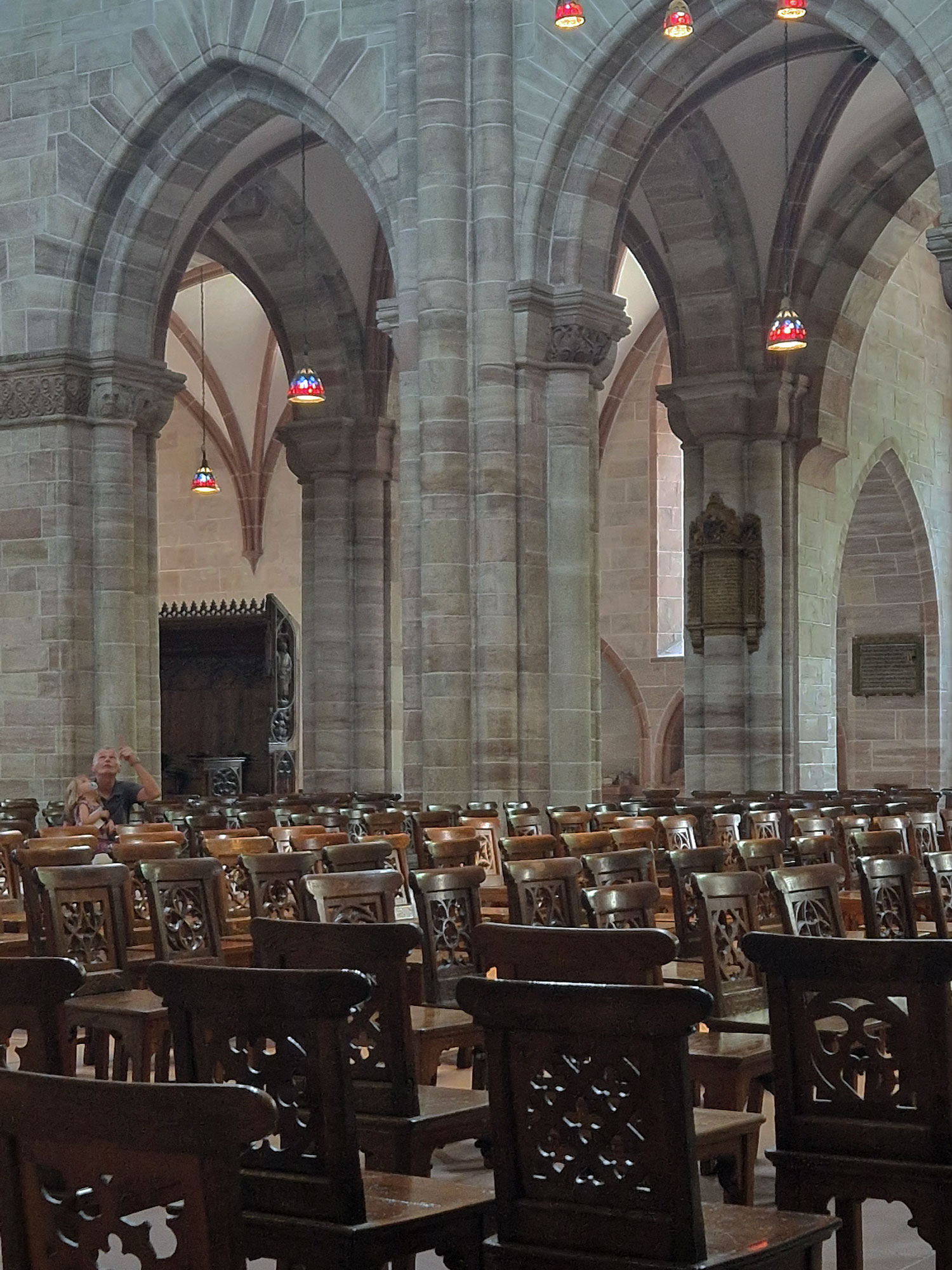 Basel Münster Säulen