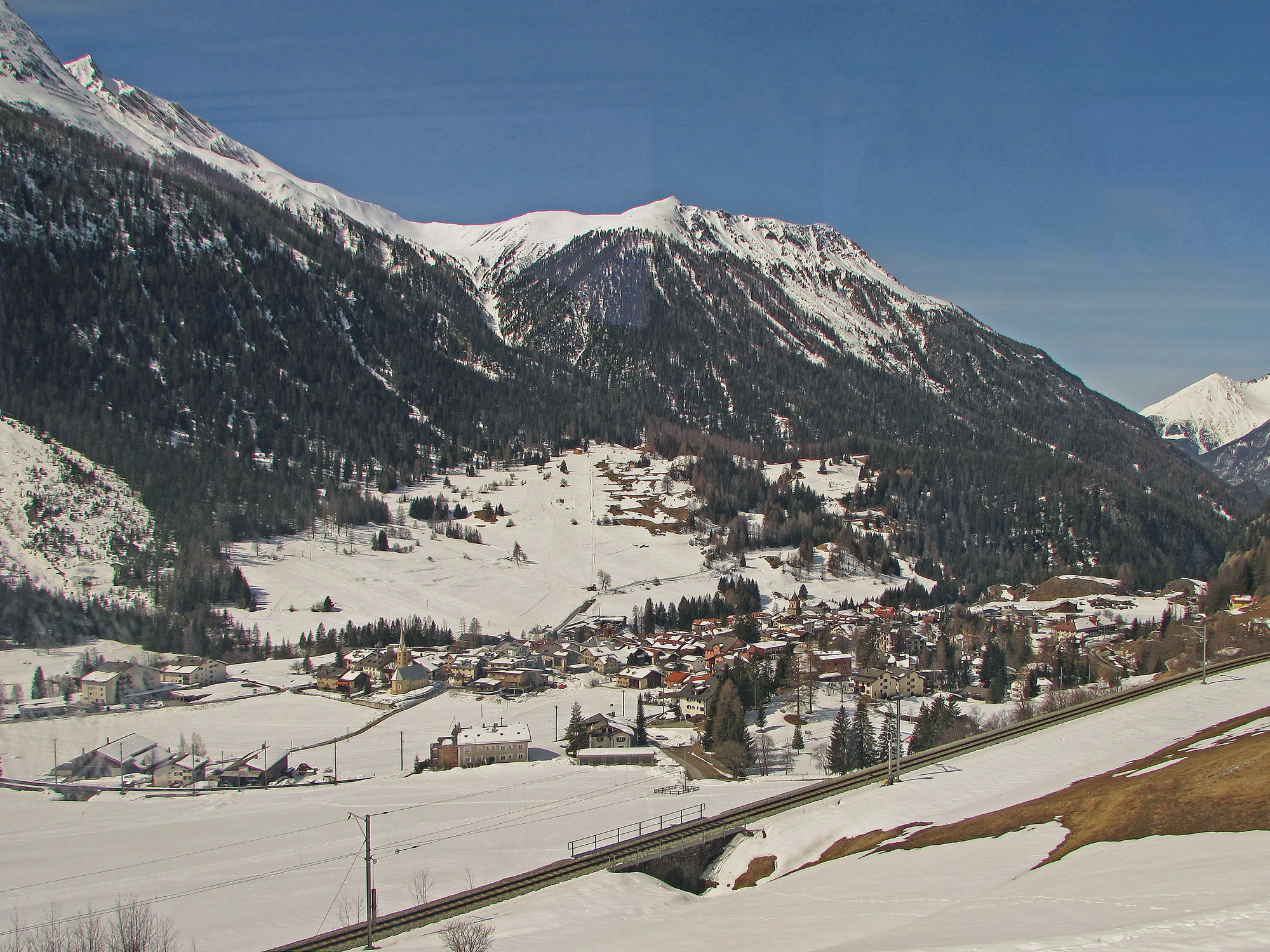 Bergün Albula Totale