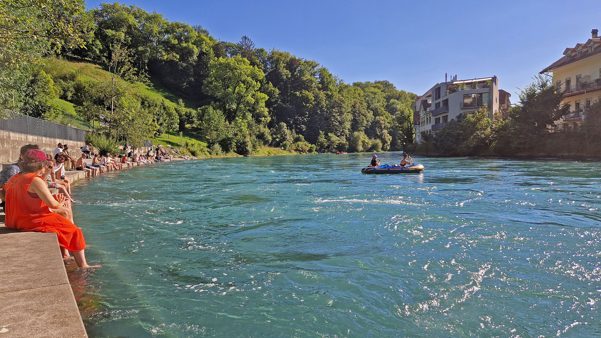 Bern Aare Sommer