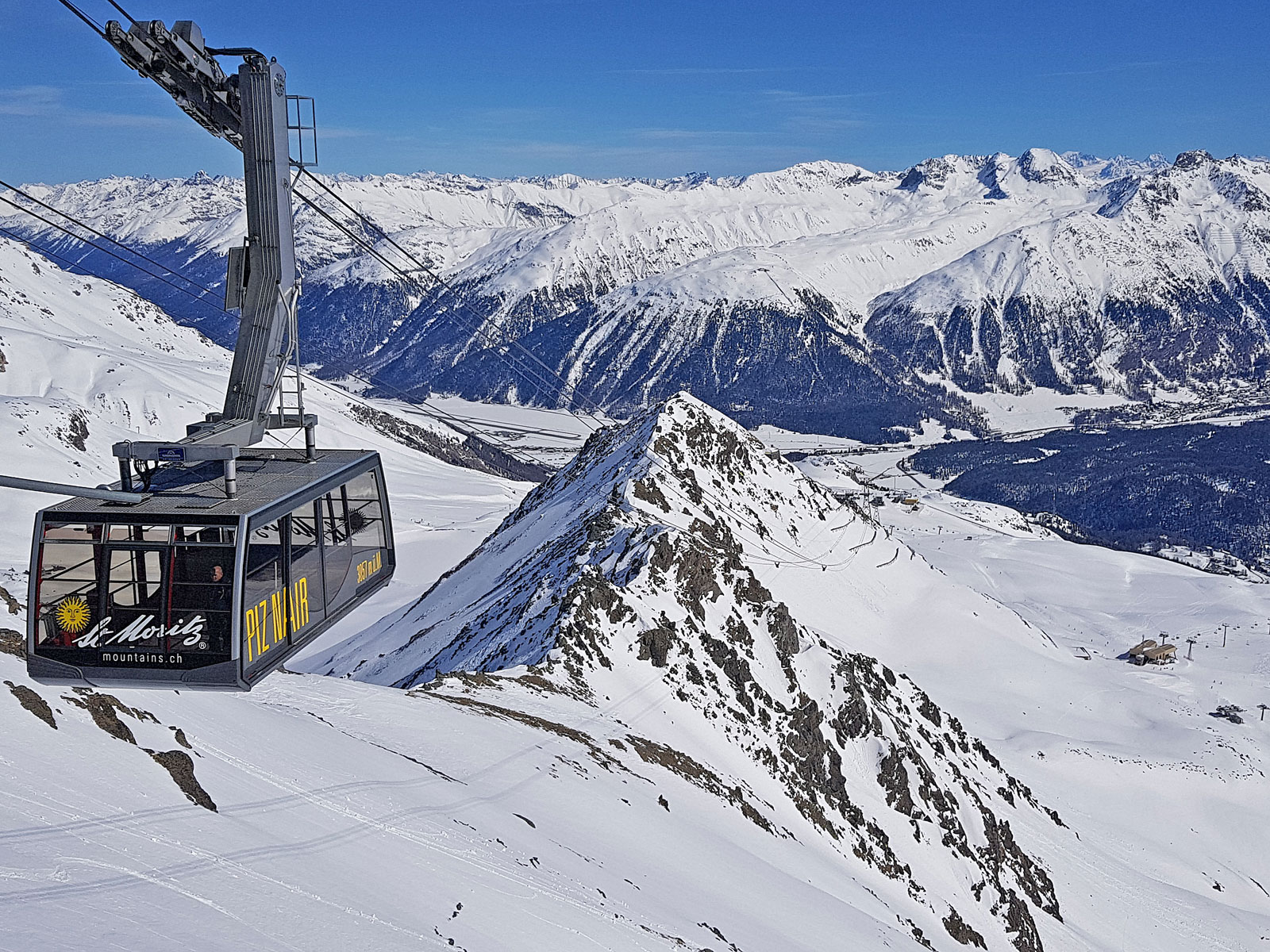 Engadin St. Moritz Bergbahn Piz Nair