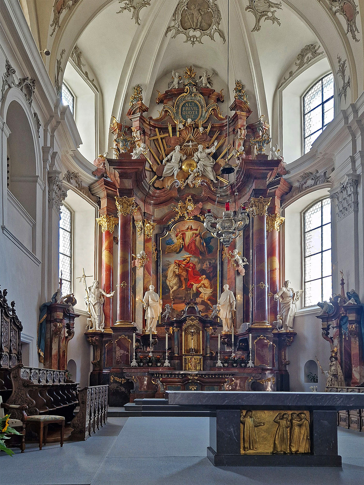 Schwyz Kirche St. Martin Altar
