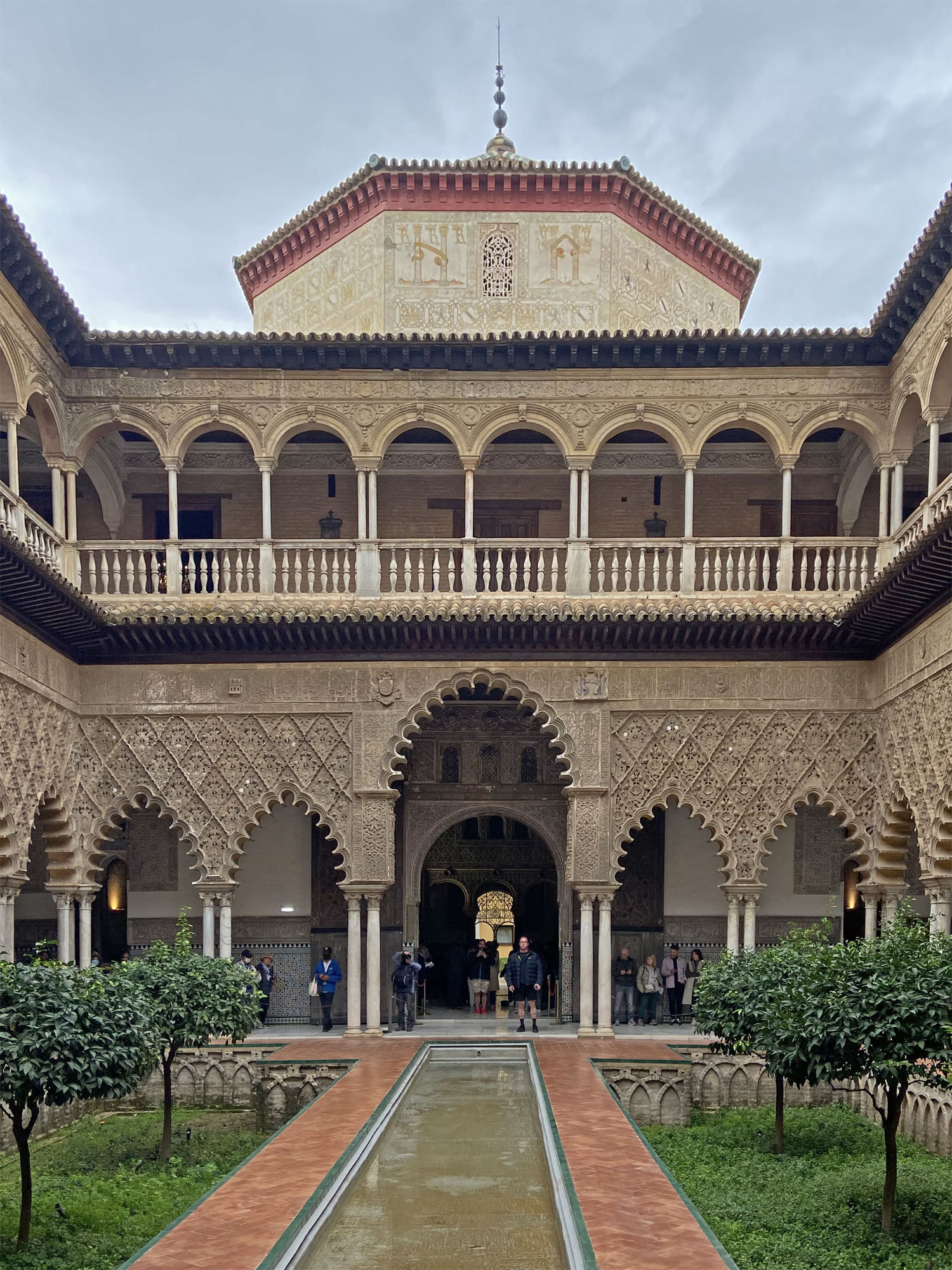 Sevilla Alcazar Innenhof
