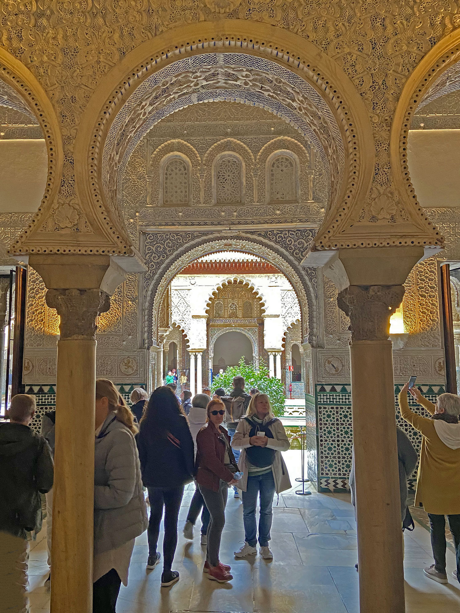 Sevilla Alcazar innen