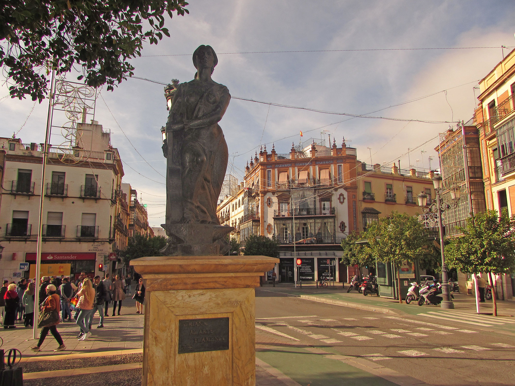 Sevilla Flamenco-Denkmal
