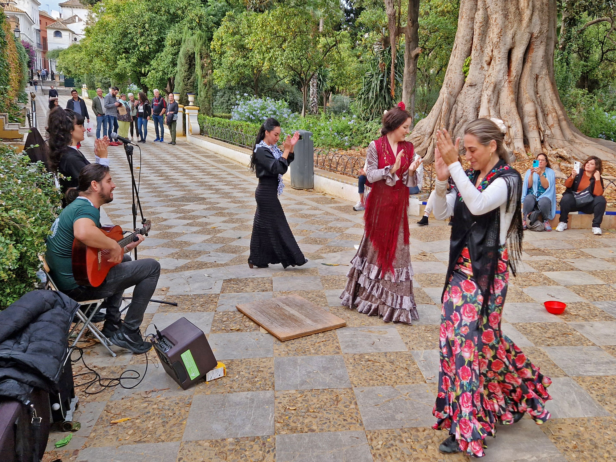 Sevilla Jardines de Murillo Flamenco