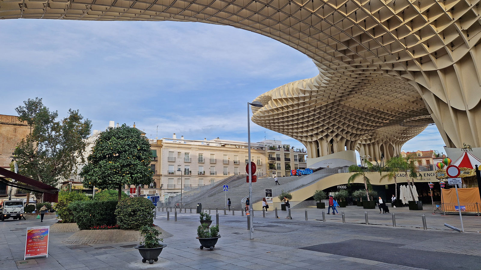 Sevilla Setas am Tag