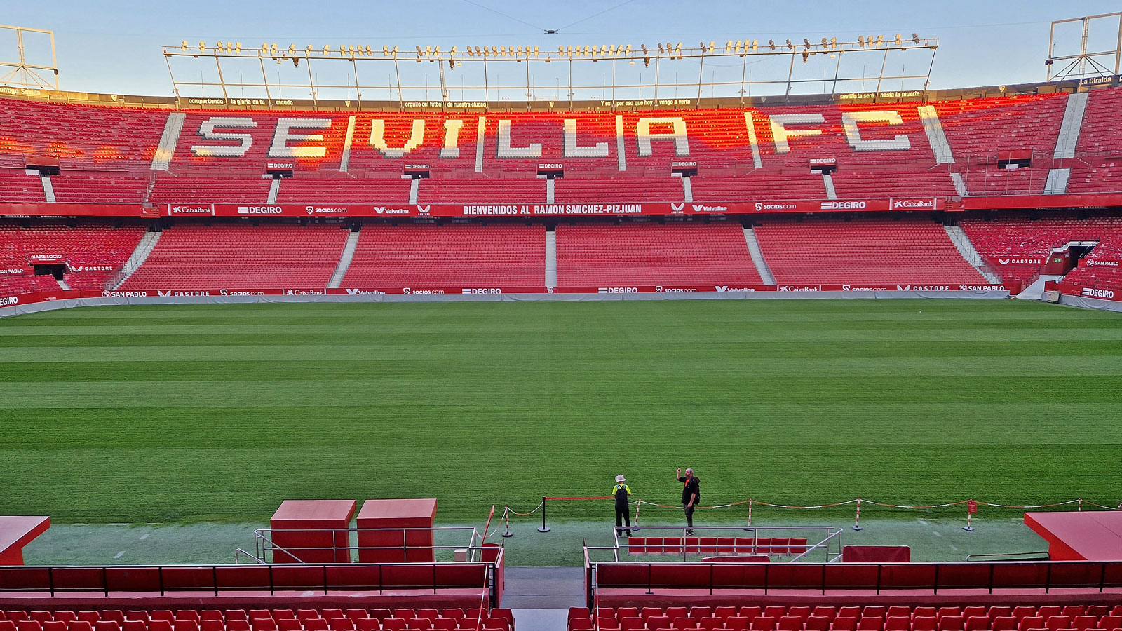 Sevilla Estadio Ramon Sanchez Pizjuan innen
