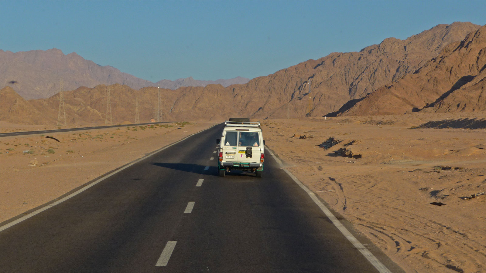 Sinai Wüste Geländefahrzeug