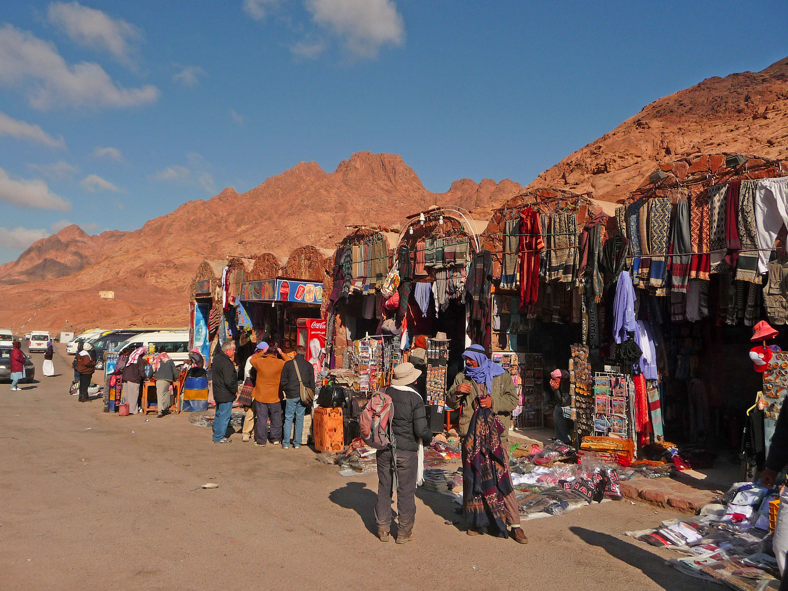 Sinai Katharinenkloster Souvenirhändler