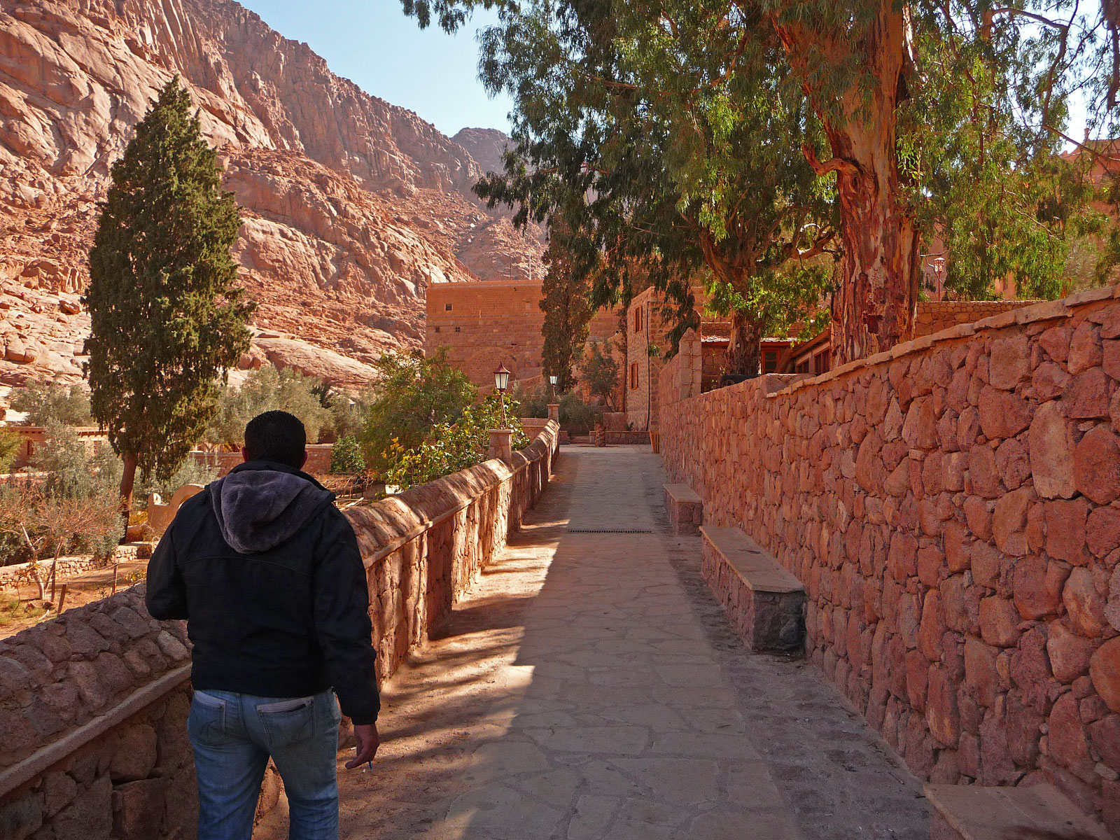 Sinai Katharinenkloster Mauer