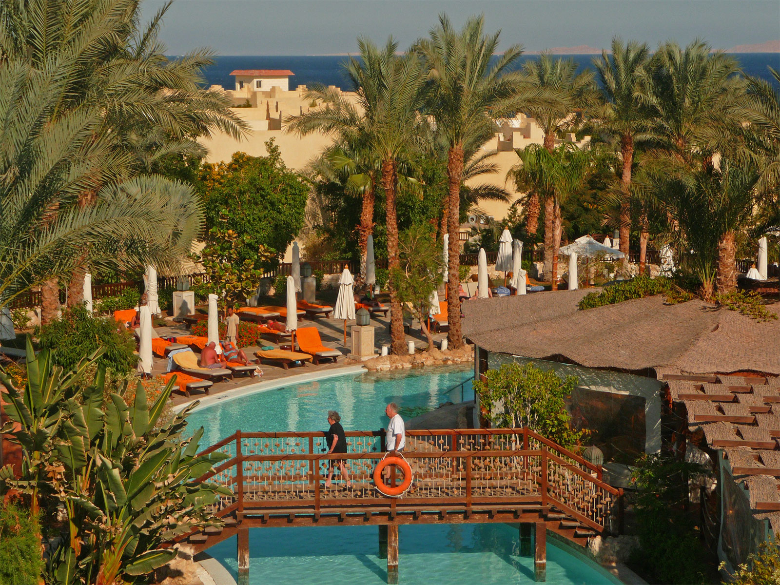 Sinai Sharm El Sheikh The Grand Hotel Brücke