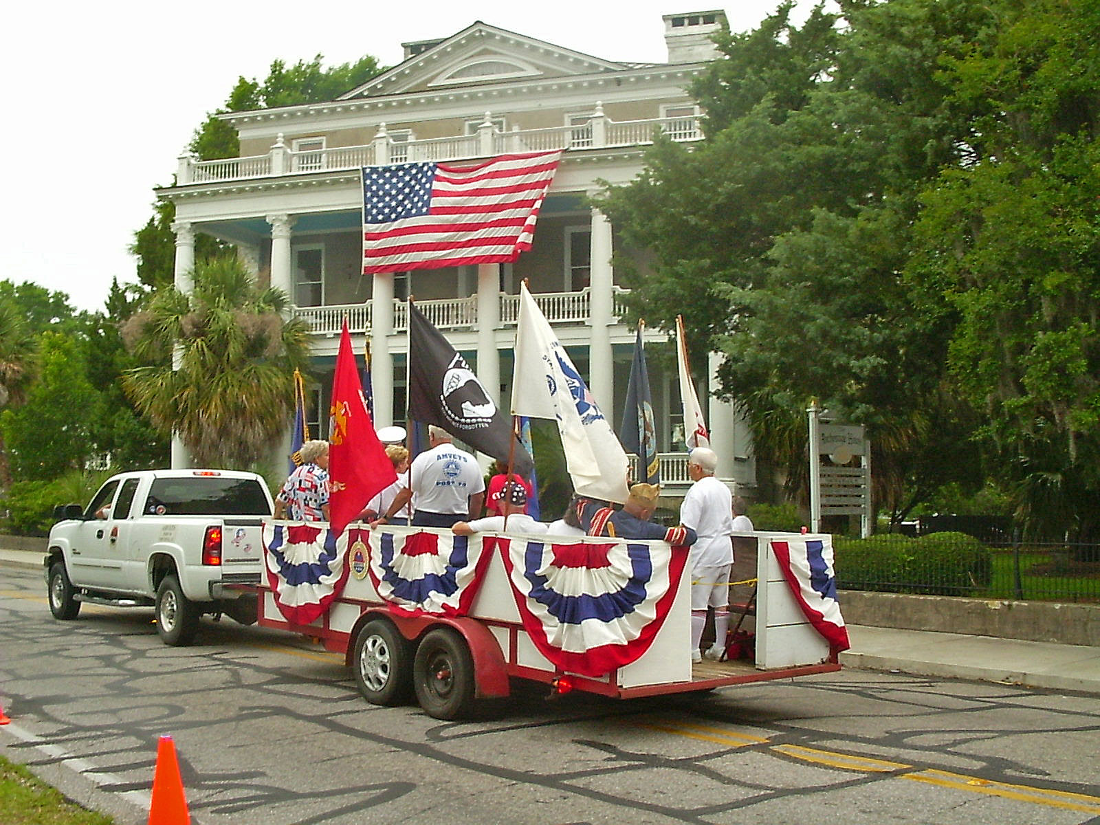 South Carolina Beaufort Memorial Parade Festwagen