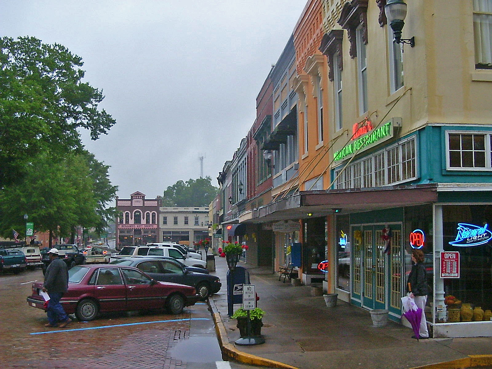 South Carolina Abbeville Stadtzentrum