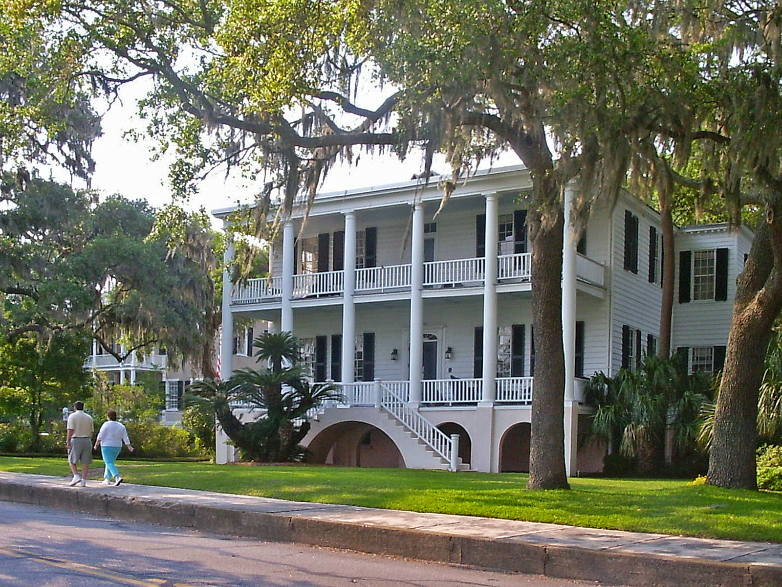 South Carolina Beaufort Südstaatenhaus außen
