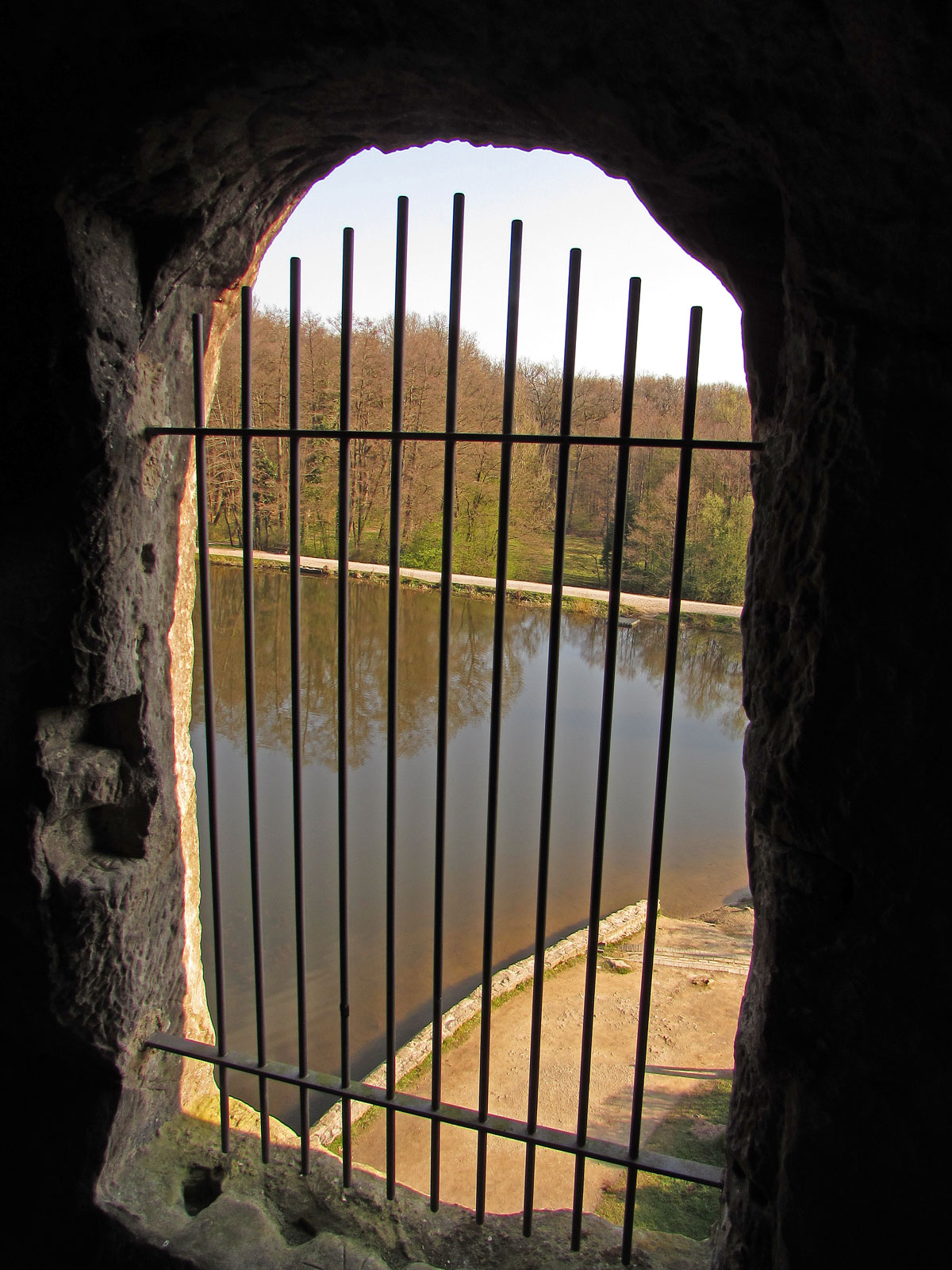 Externsteine Grotte Fenster