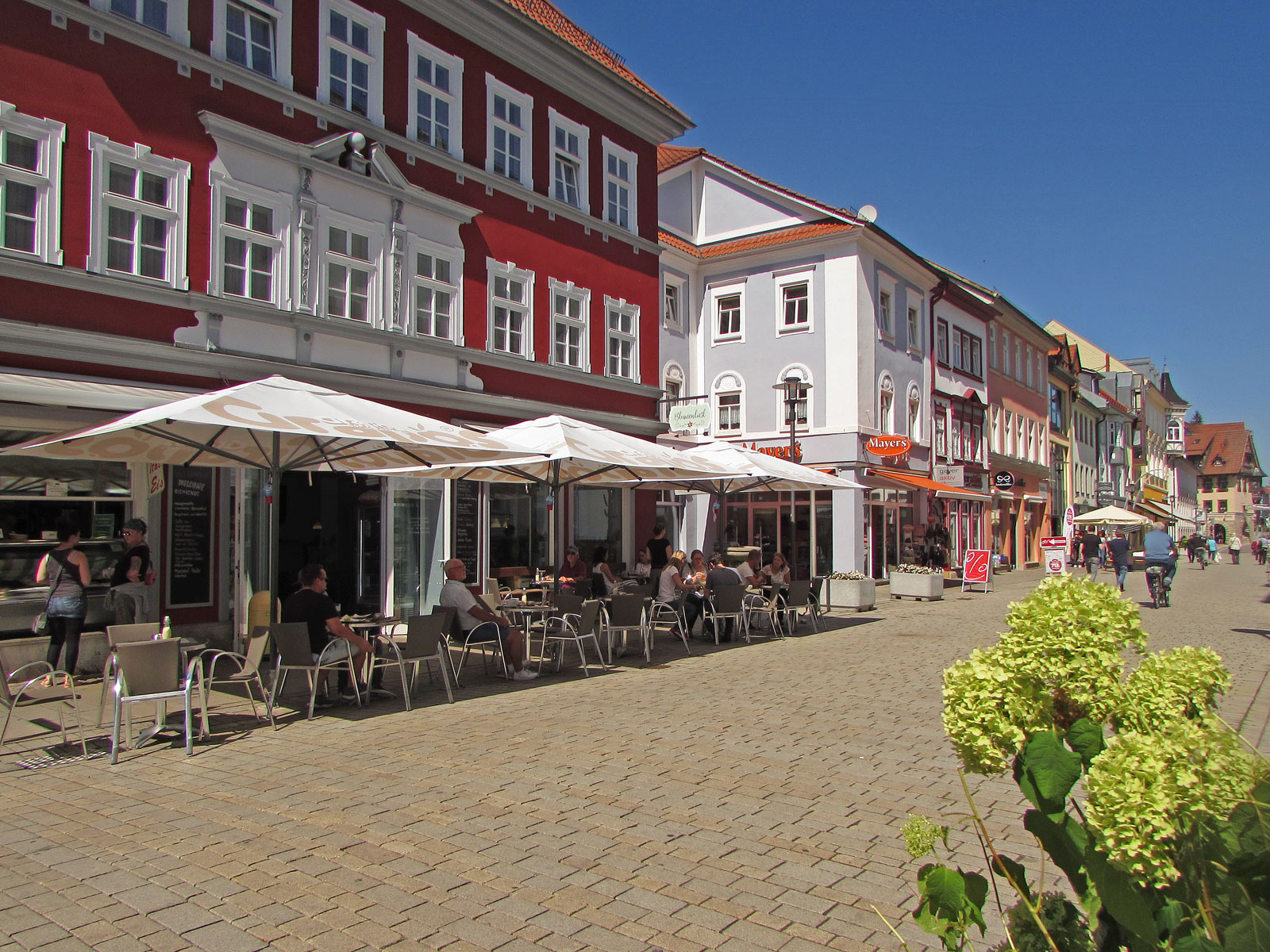 Meiningen Fußgängerzone