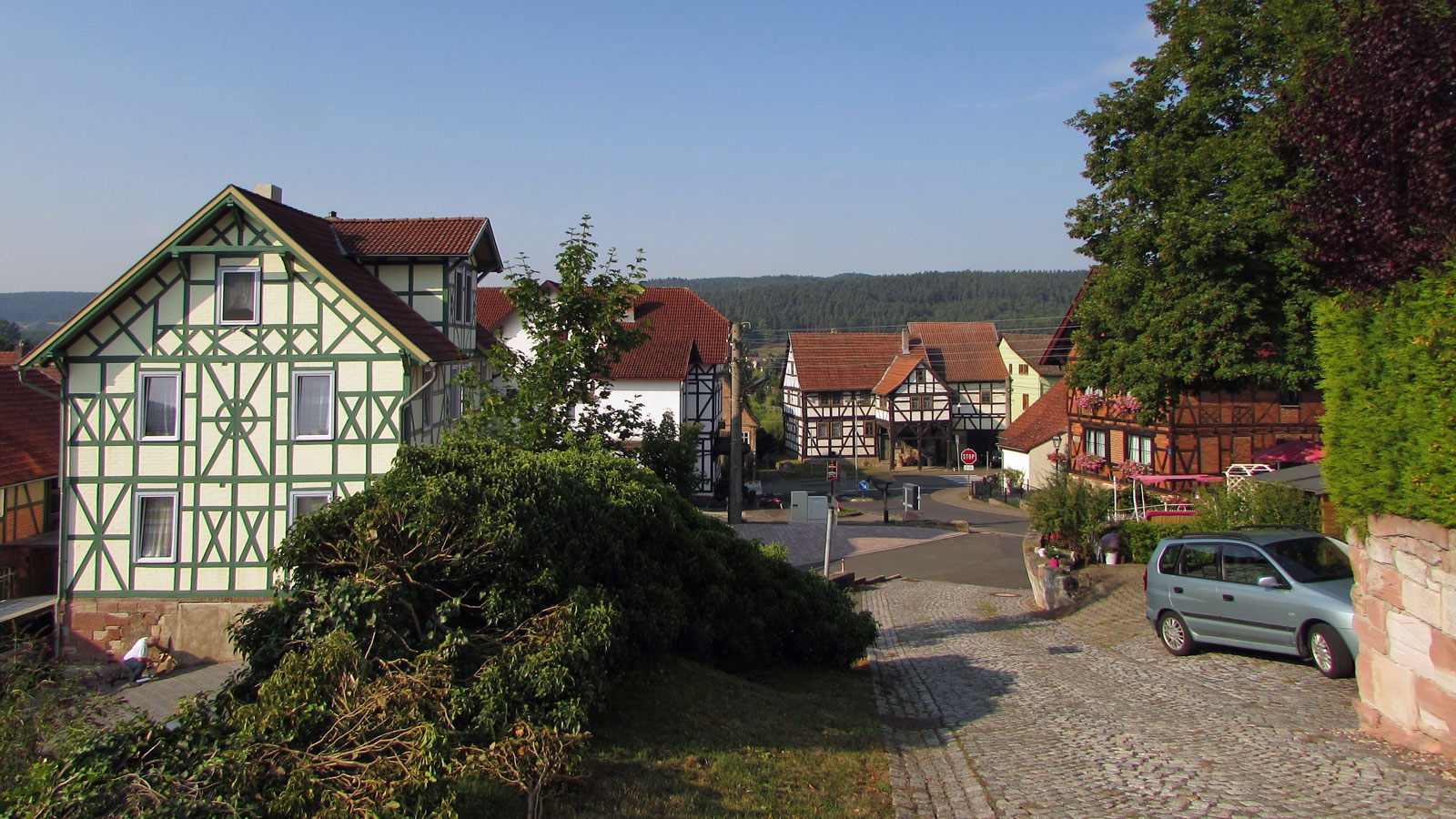 Schwallungen Fachwerkhäuser