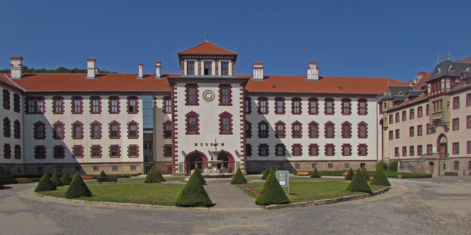 Meiningen Schloss Innenhof