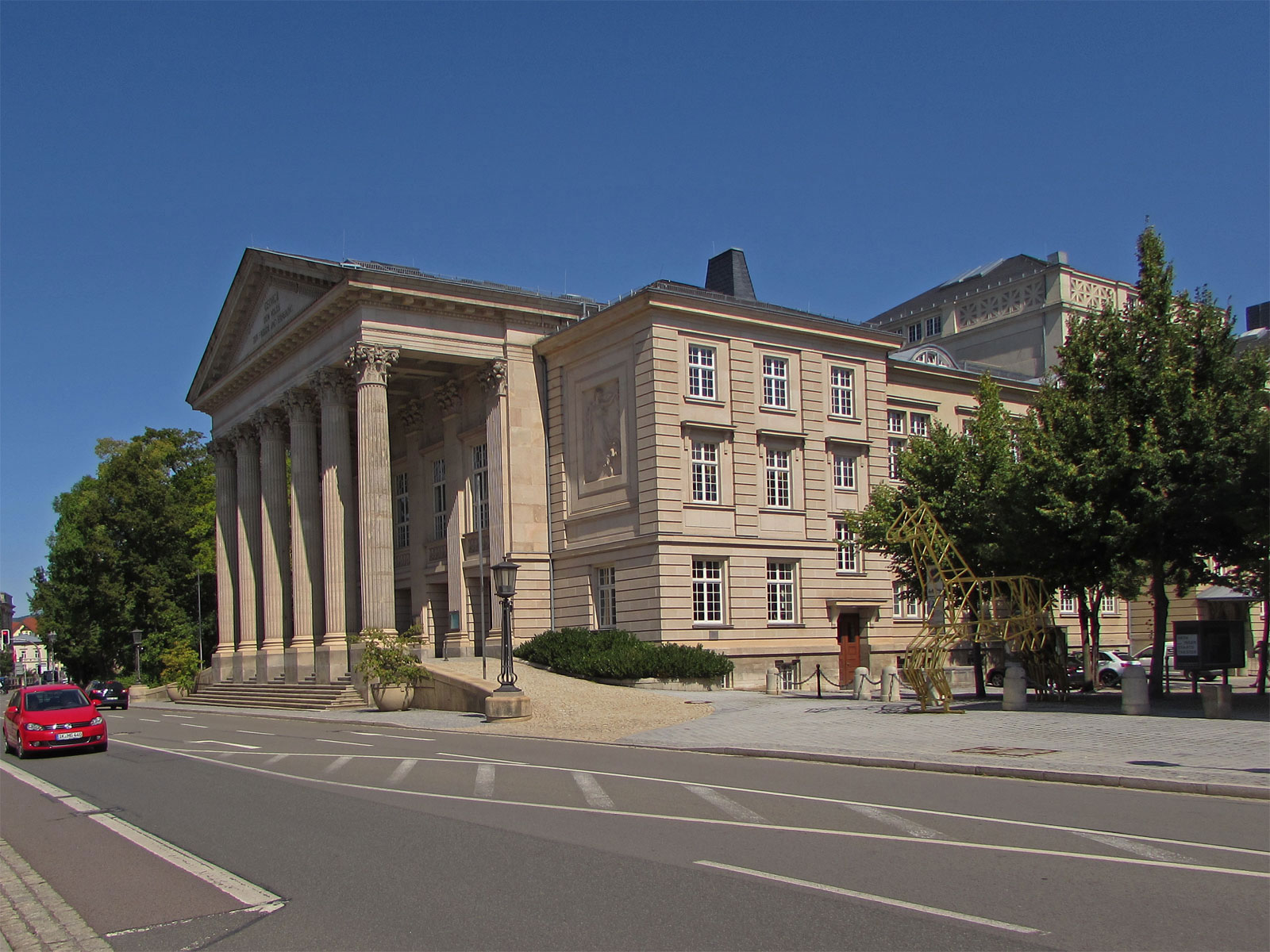 Meiningen Theater außen