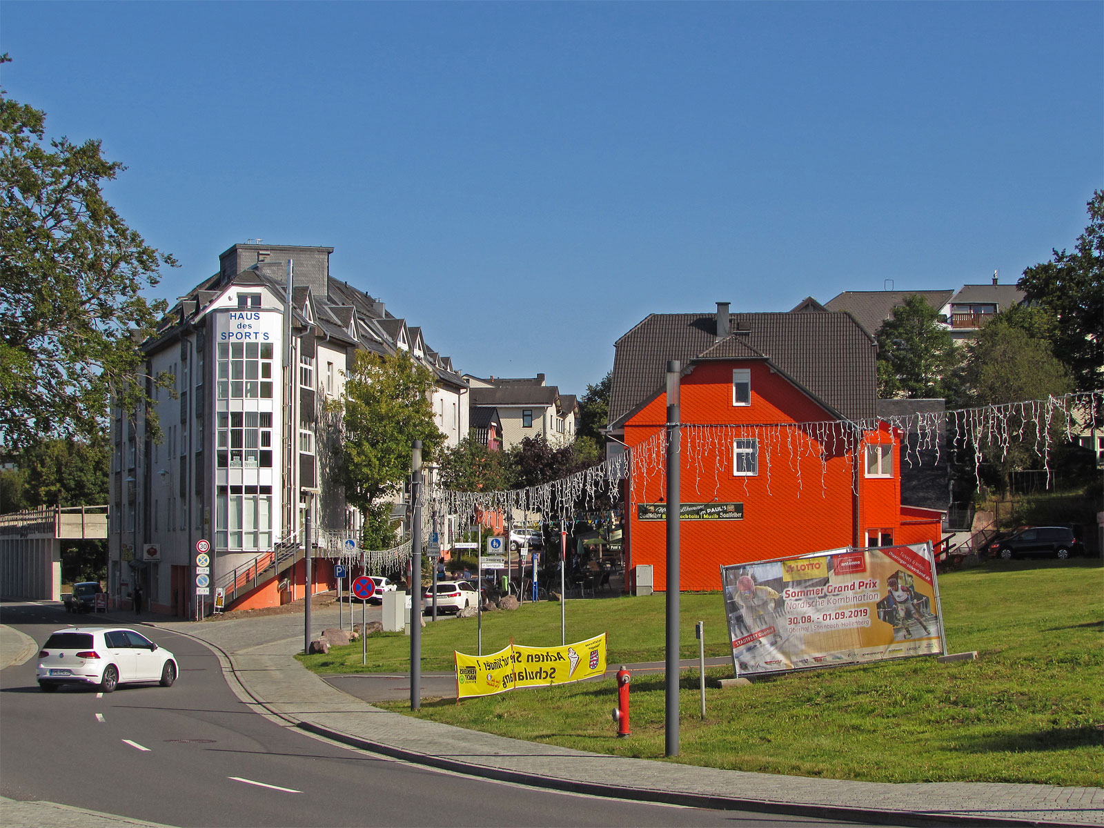 Oberhof Haus des Sports außen