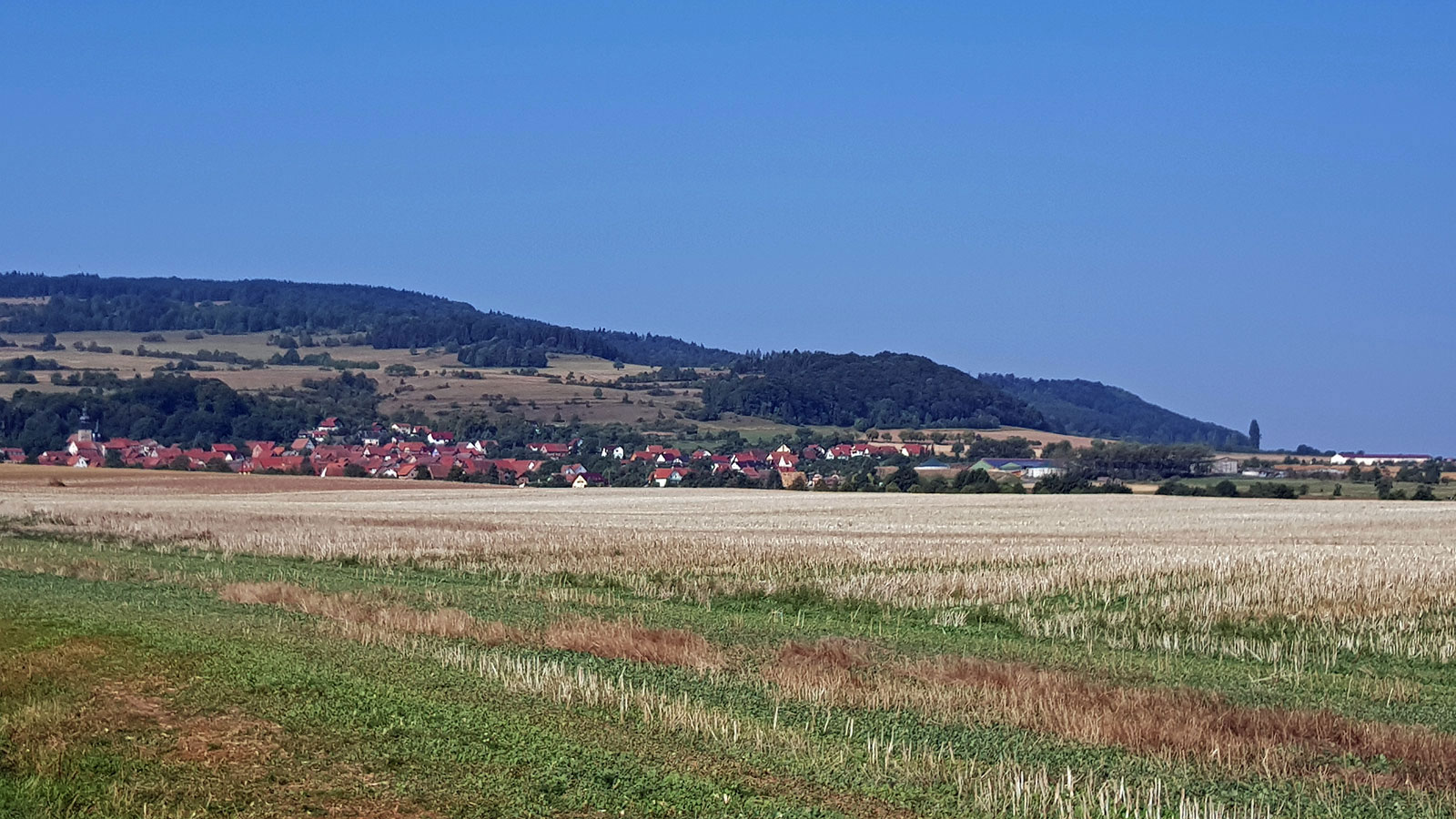 Stepfershausen Rhön von fern