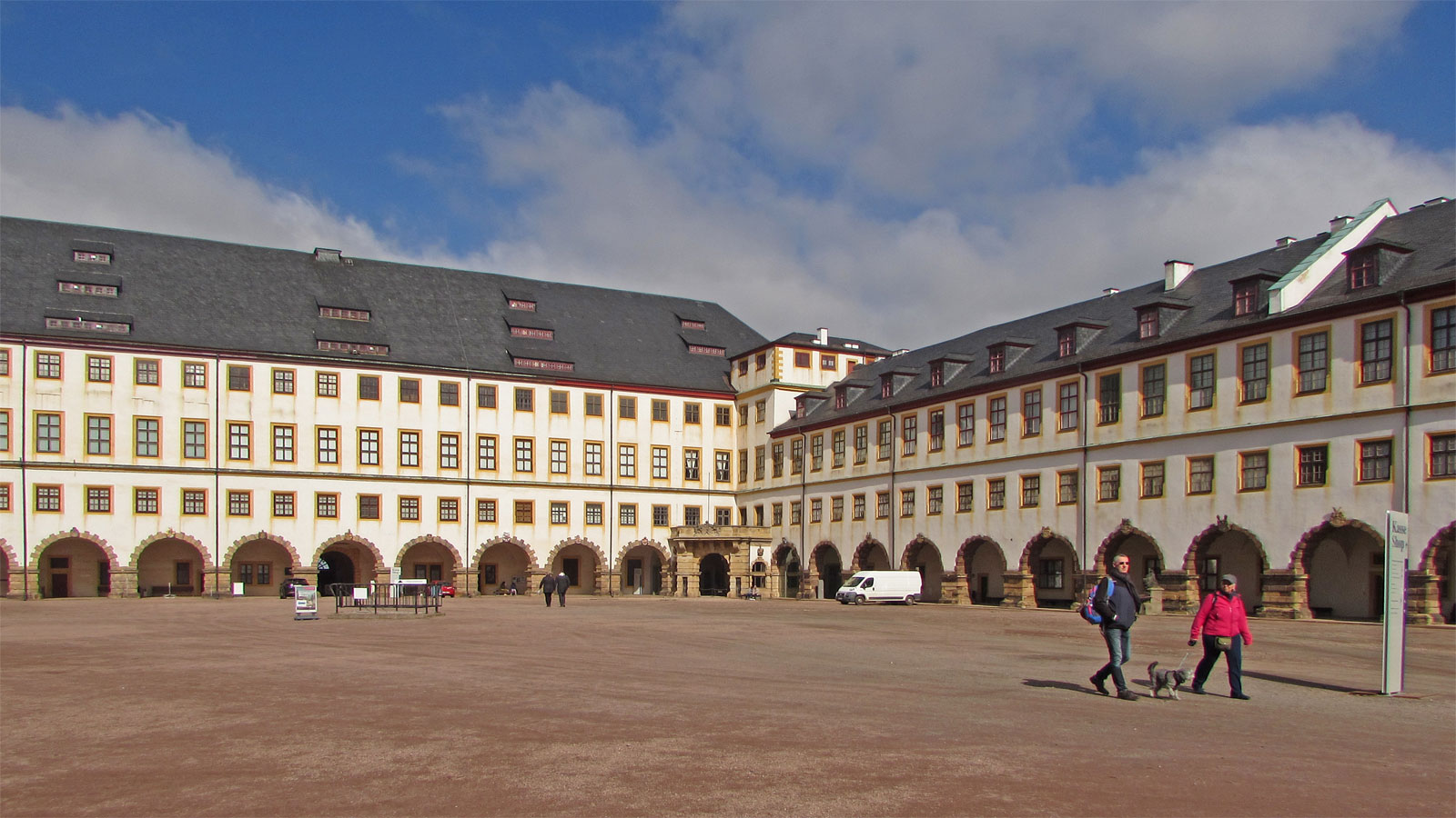 Gotha Friedenstein Innenhof
