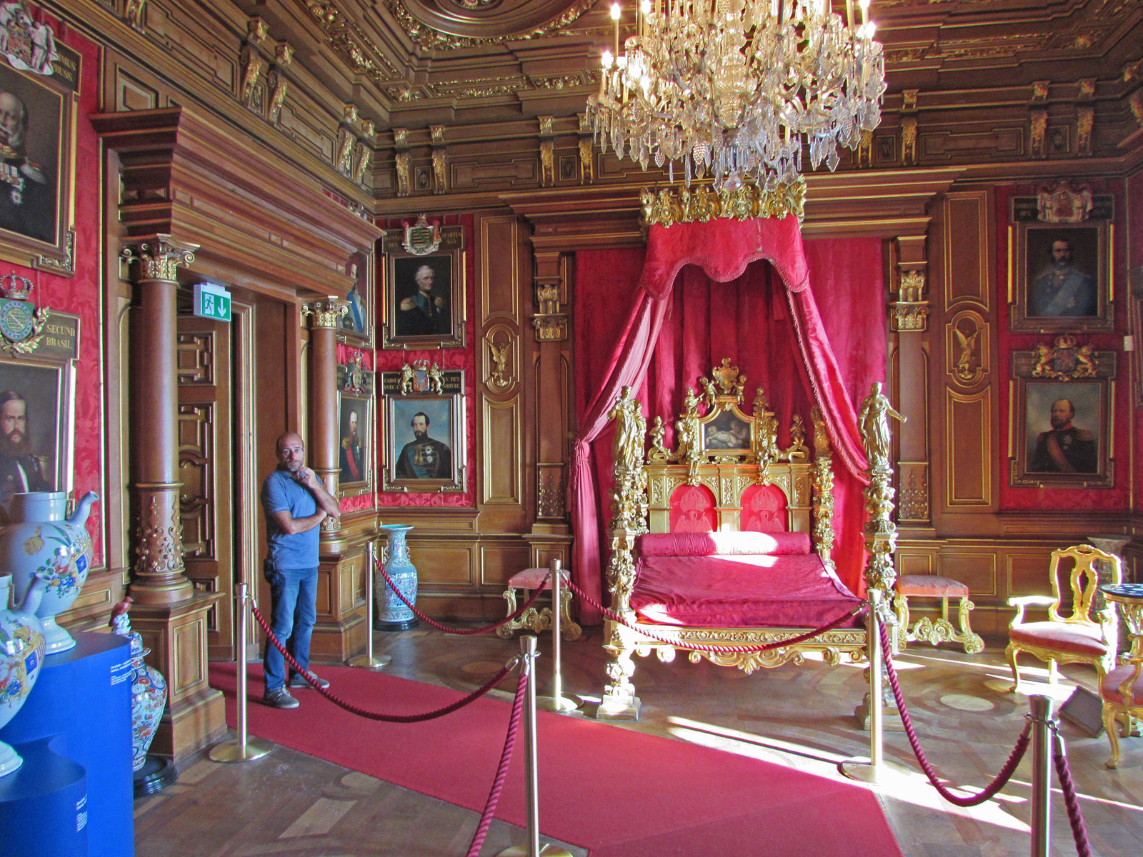 Triest Miramare Schlafzimmer Maximilian
