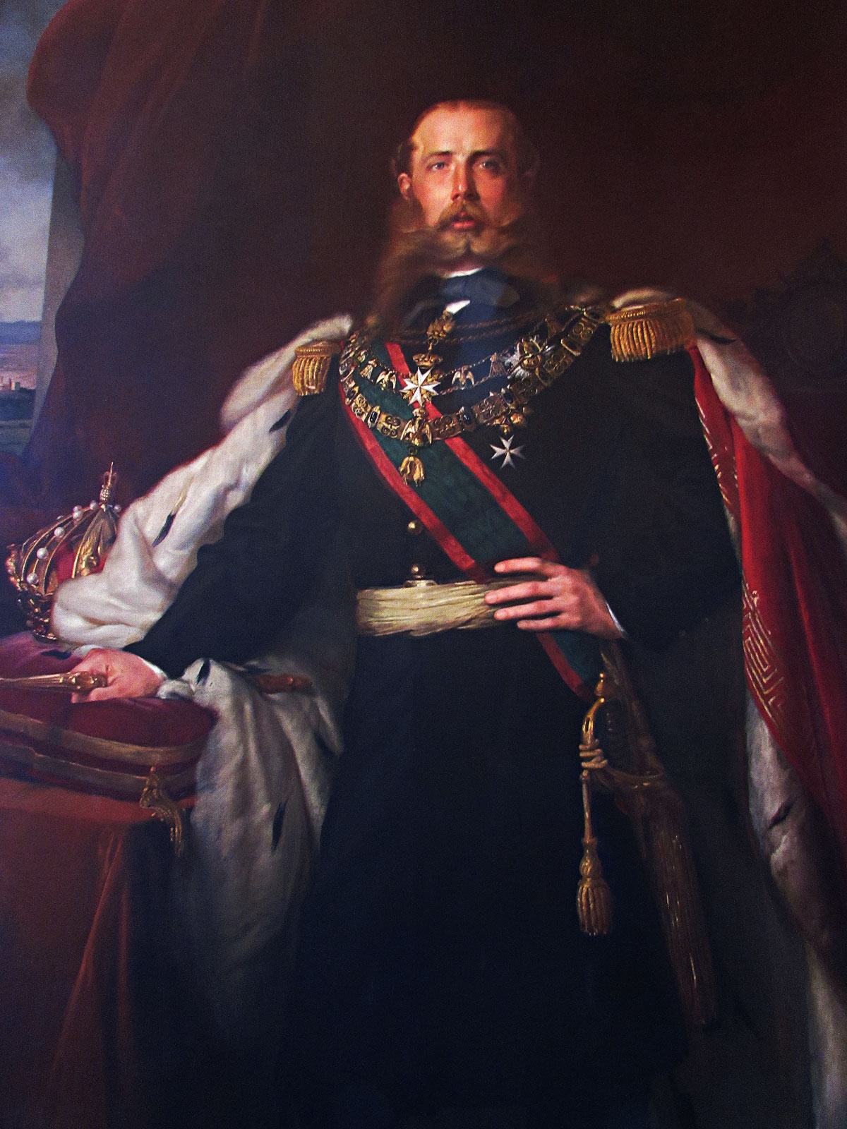 Triest Miramare Gemälde Kaiser Maximilian
