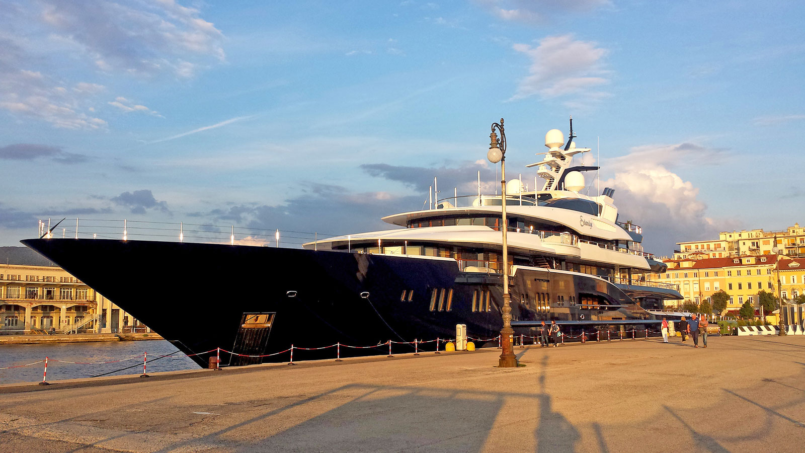 Triest Luxusyacht
