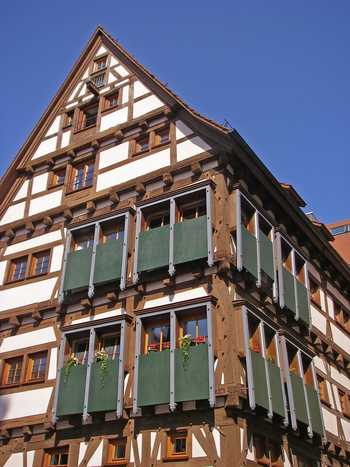 Ulm Fischer und Gerberviertel Fachwerkhaus