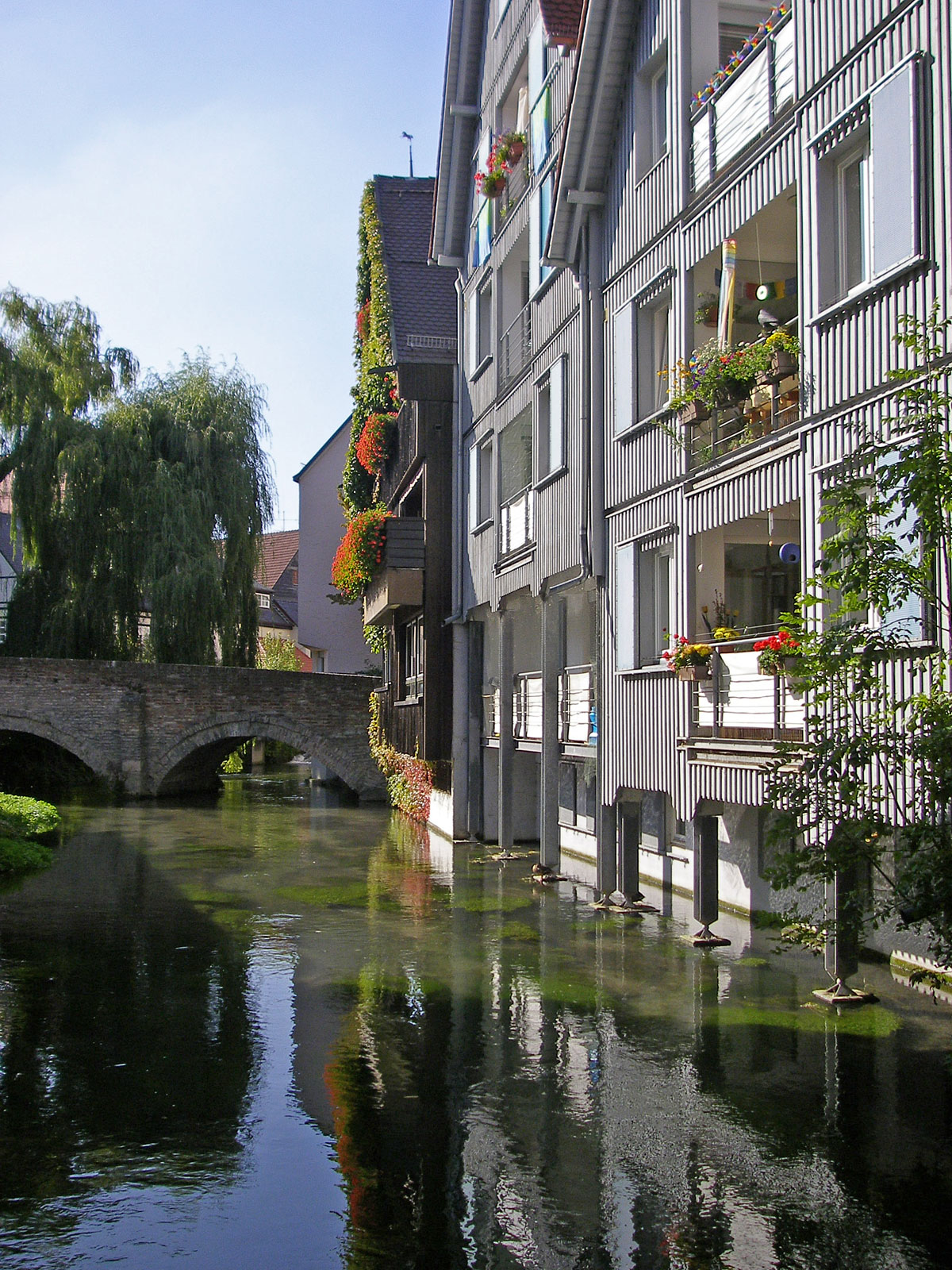 Ulm Fischer und Gerberviertel ohne Touristen