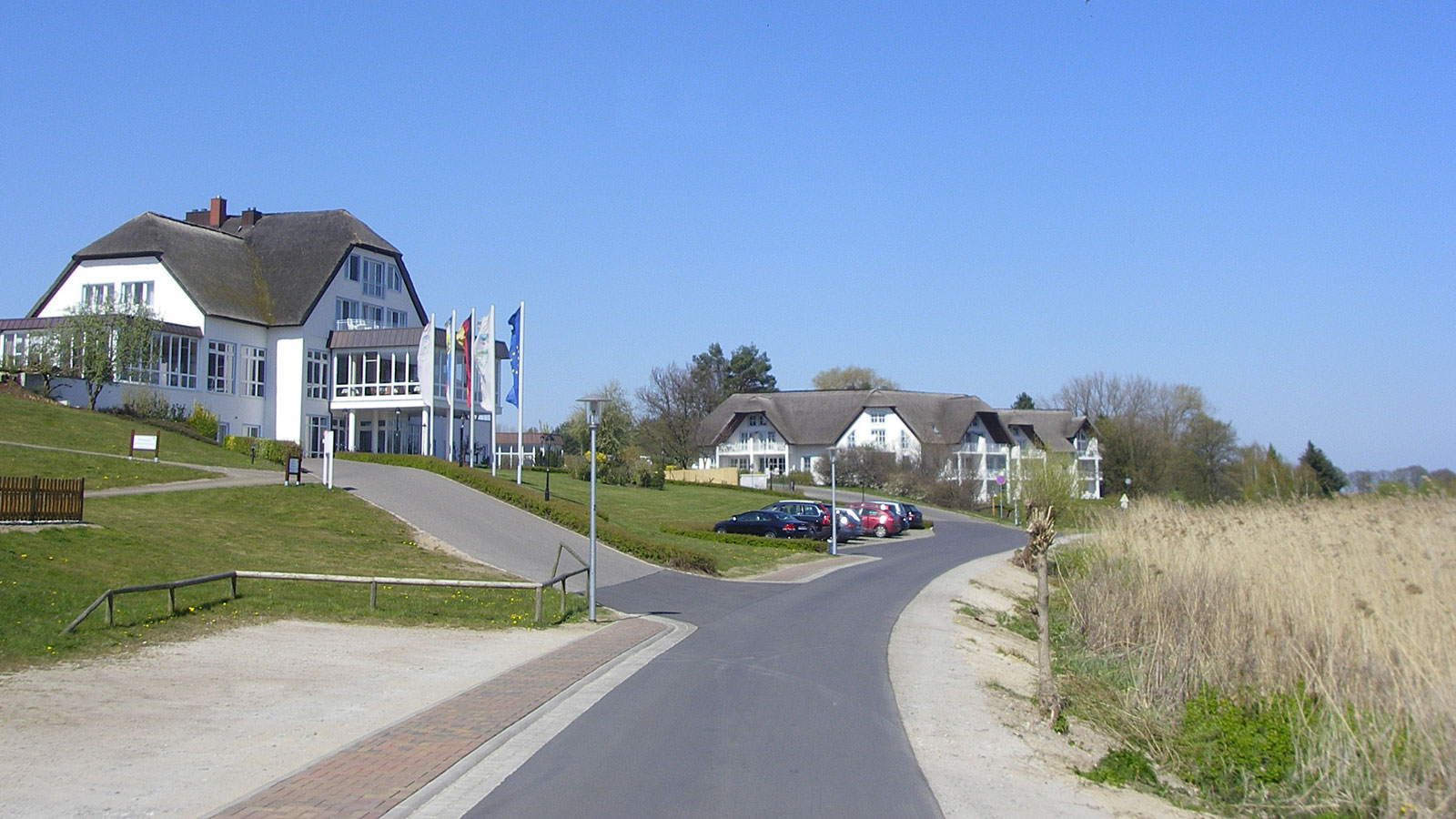 Usedom Balm See Hotel außen