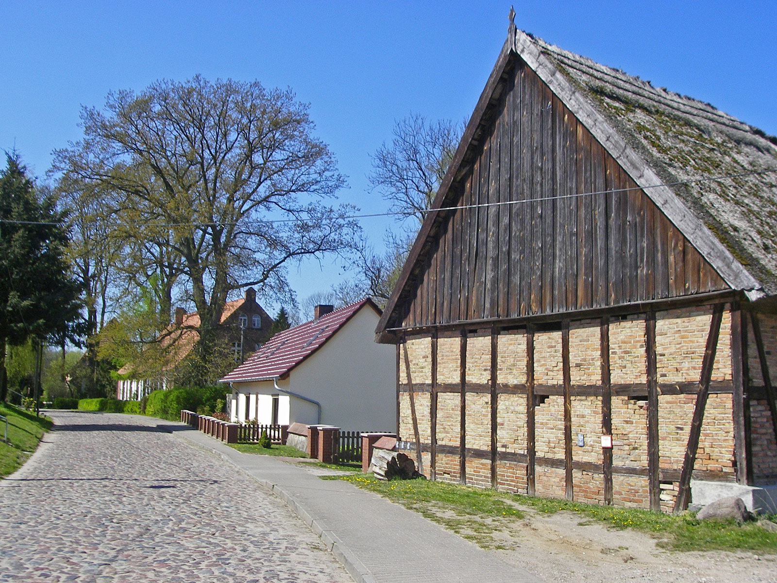 Usedom Morgenitz Dorfstraße