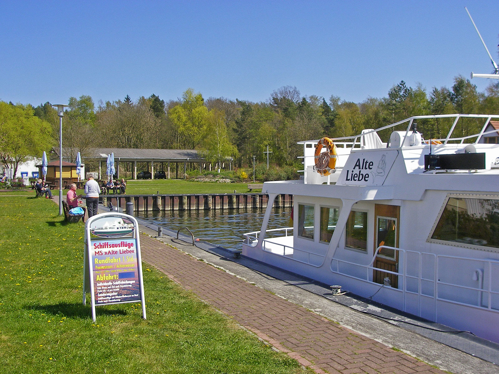 Usedom Rankwitz Schiff Alte Liebe