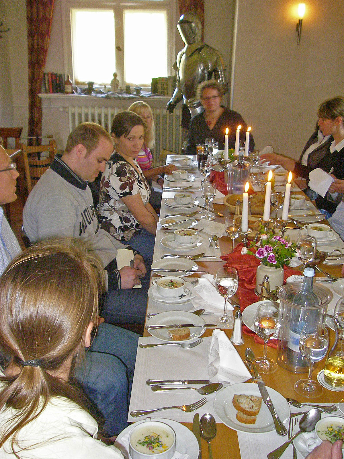 Usedom Mellenthin Schloss Gaststätte innen