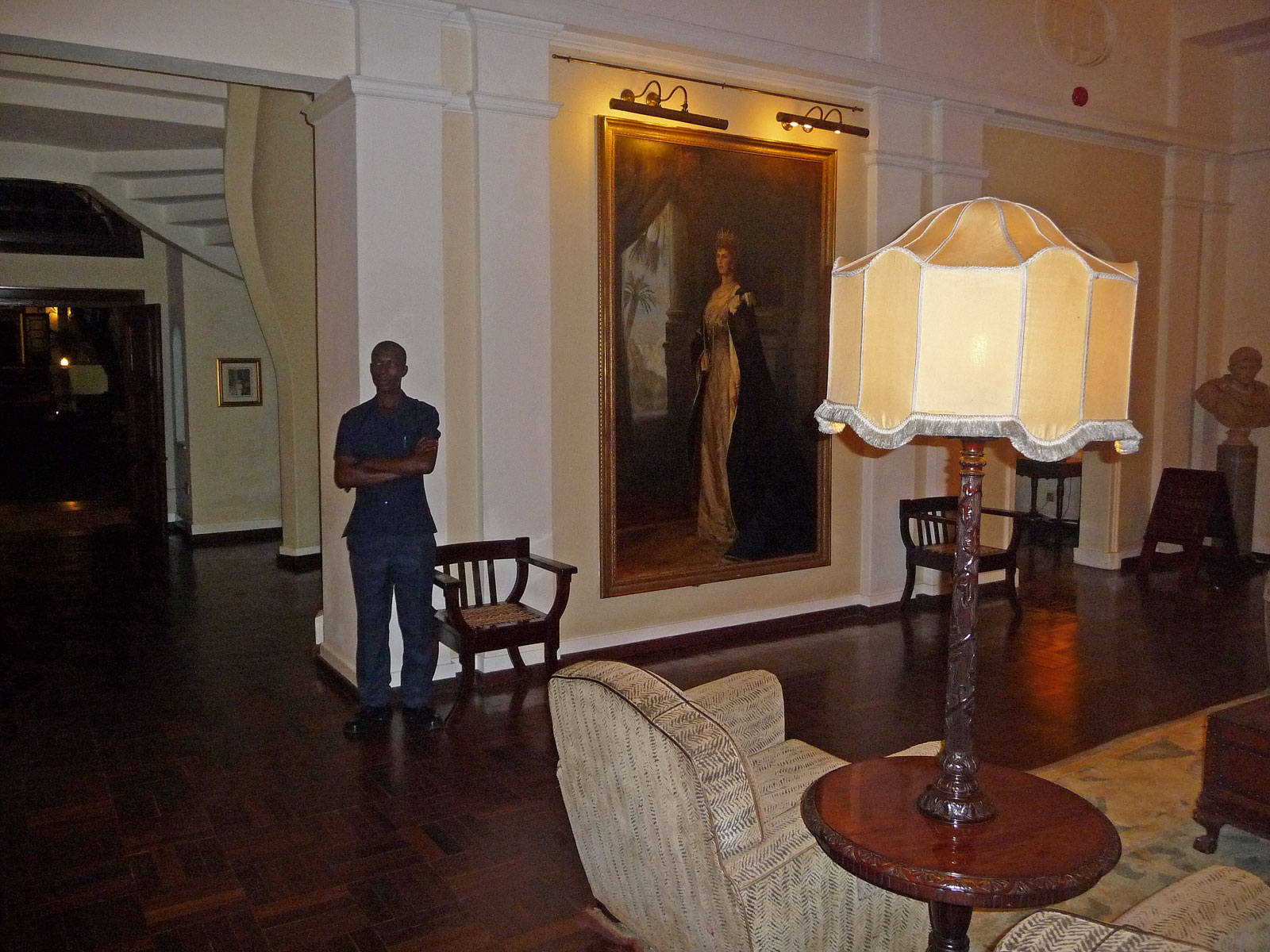 Victoria Falls Hotel Lobby