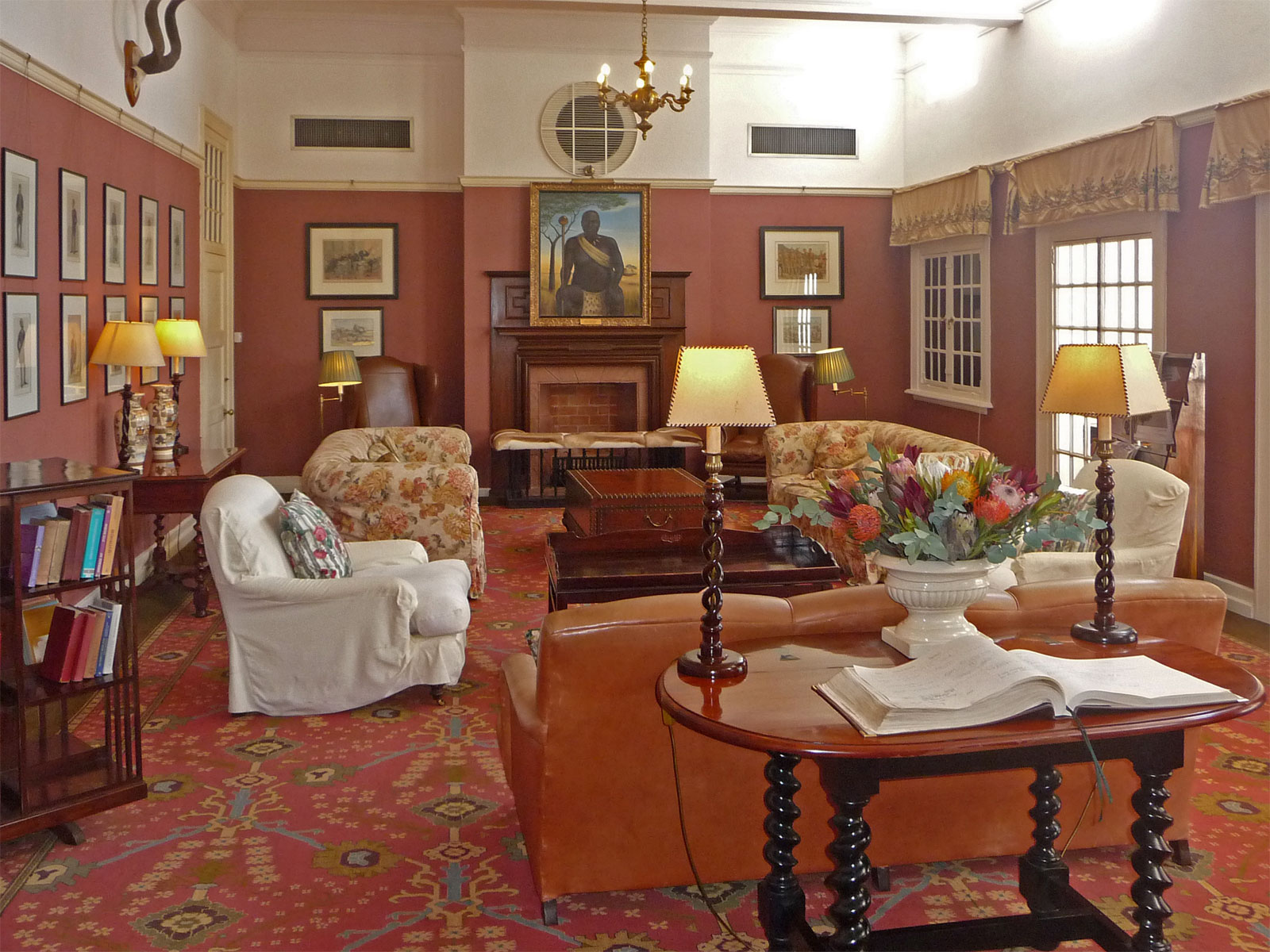 Victoria Falls Hotel Royal Suite Salon