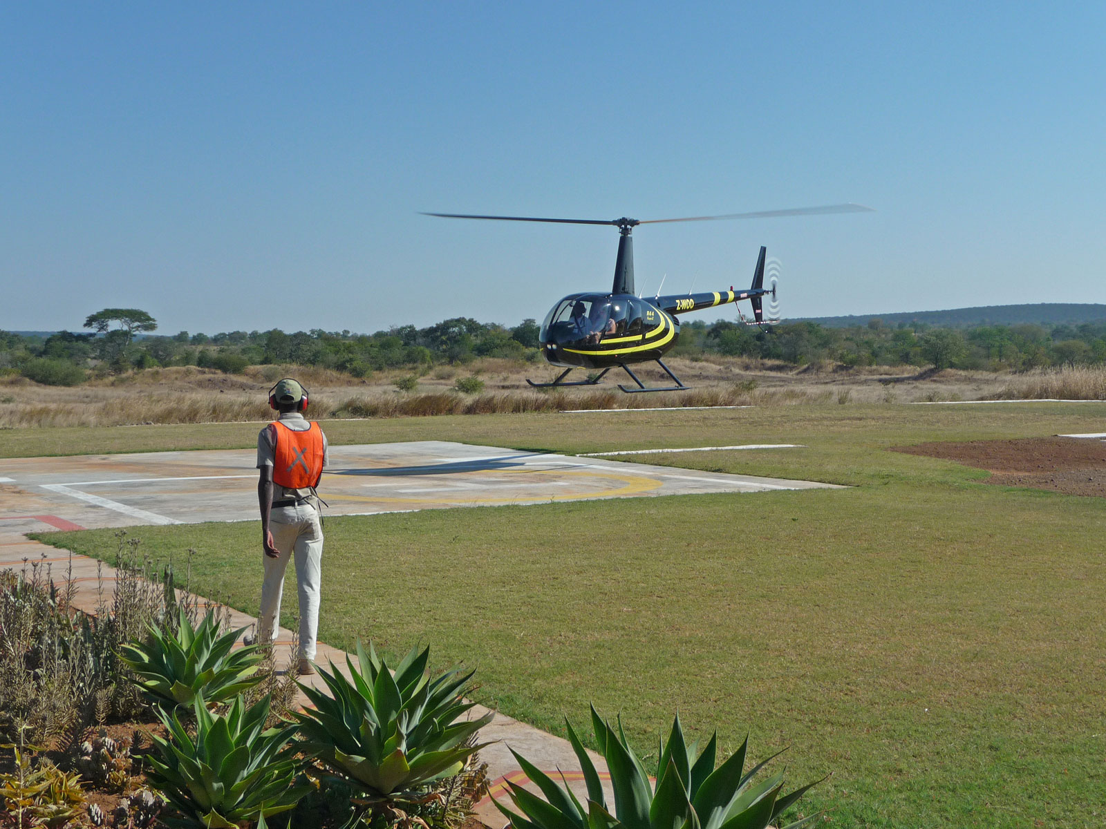 Victoria Falls Hubschrauber für Rundflüge