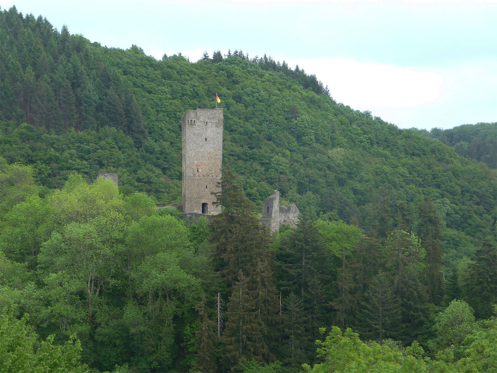 Vulkaneifel Manderscheid Oberburg