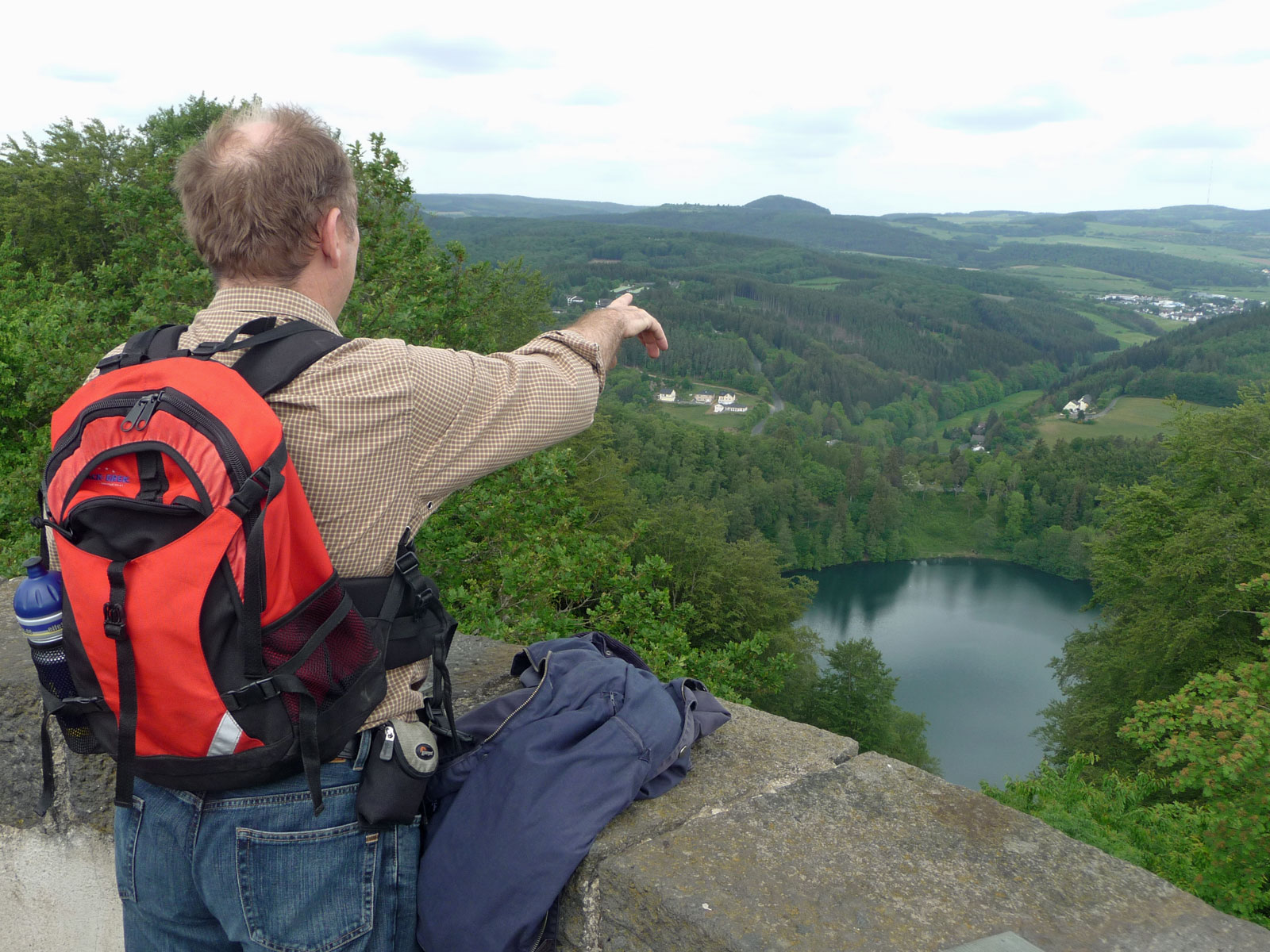 Vulkaneifel Daun Dronketurm Aussicht